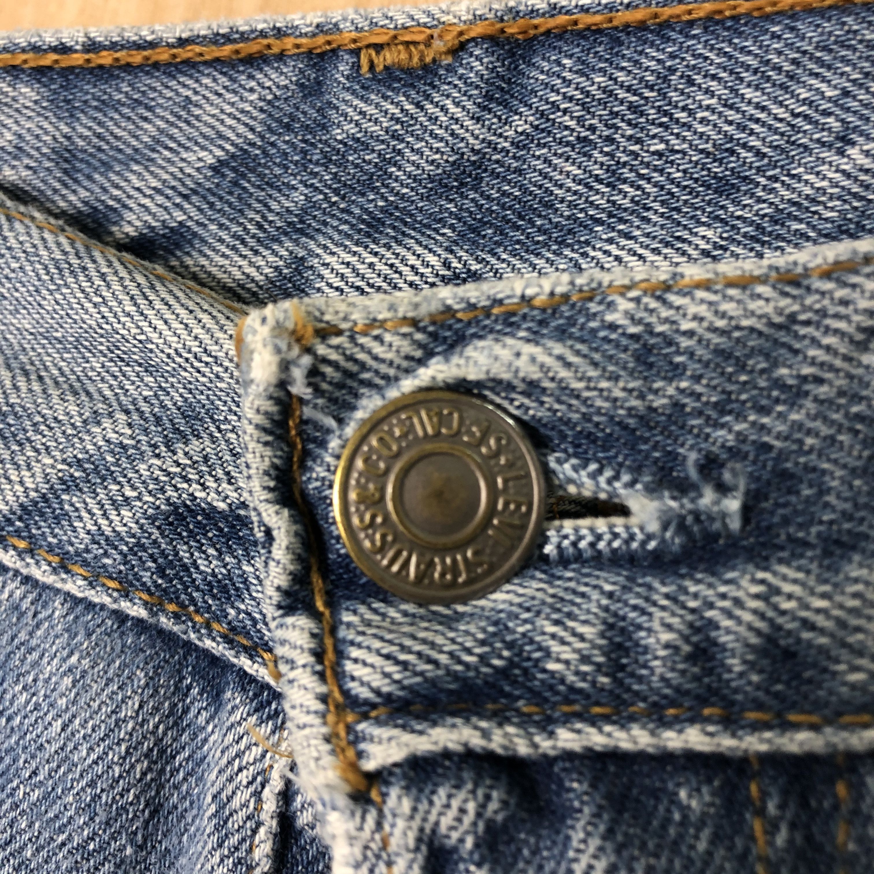 Levi's DLL 501 Levi’s japan Distressed Blue Denim #c002 Size US 29 - 5 Thumbnail