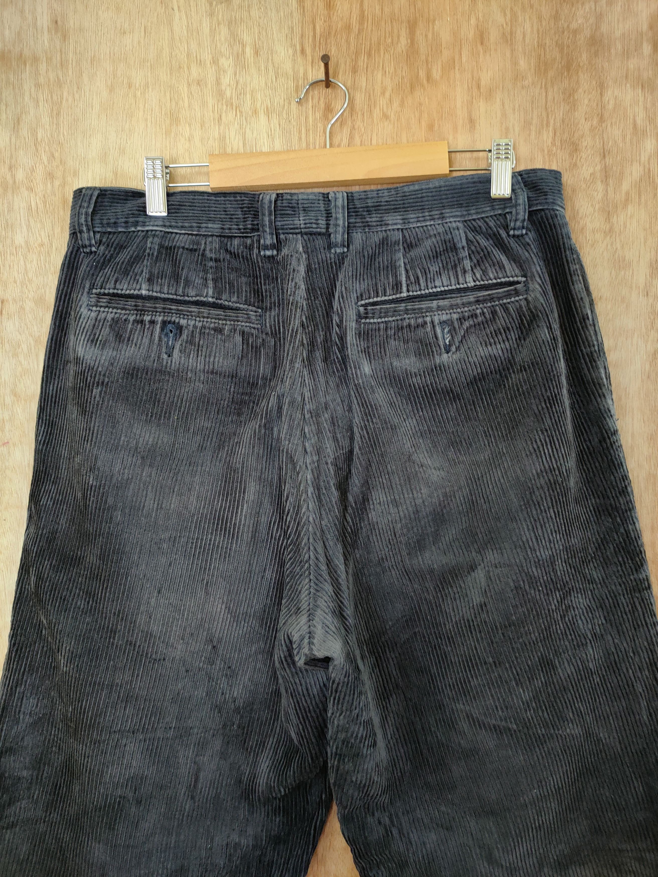 Uniqlo DL Uniqlo corduroy vintage japan casual cargo pants #46-355 Size US 30 / EU 46 - 7 Thumbnail
