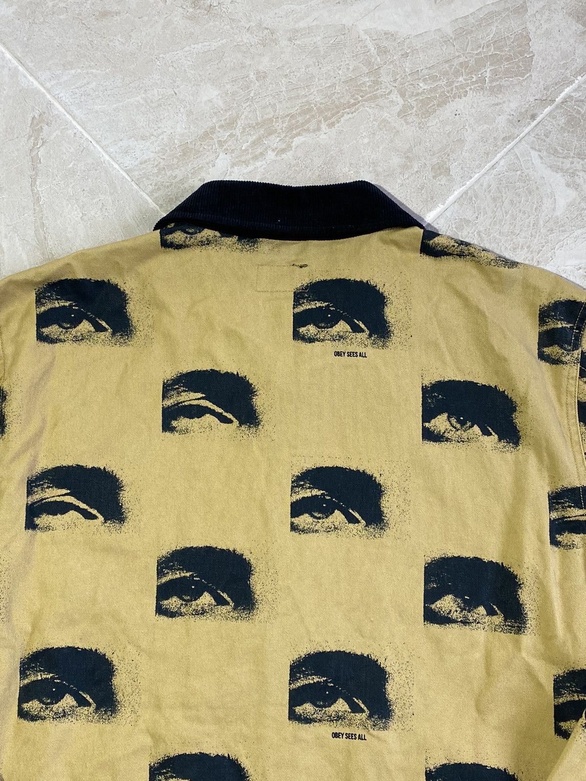 Obey Obey sees all worldwide zip up jacket Size Medium Size US M / EU 48-50 / 2 - 18 Thumbnail
