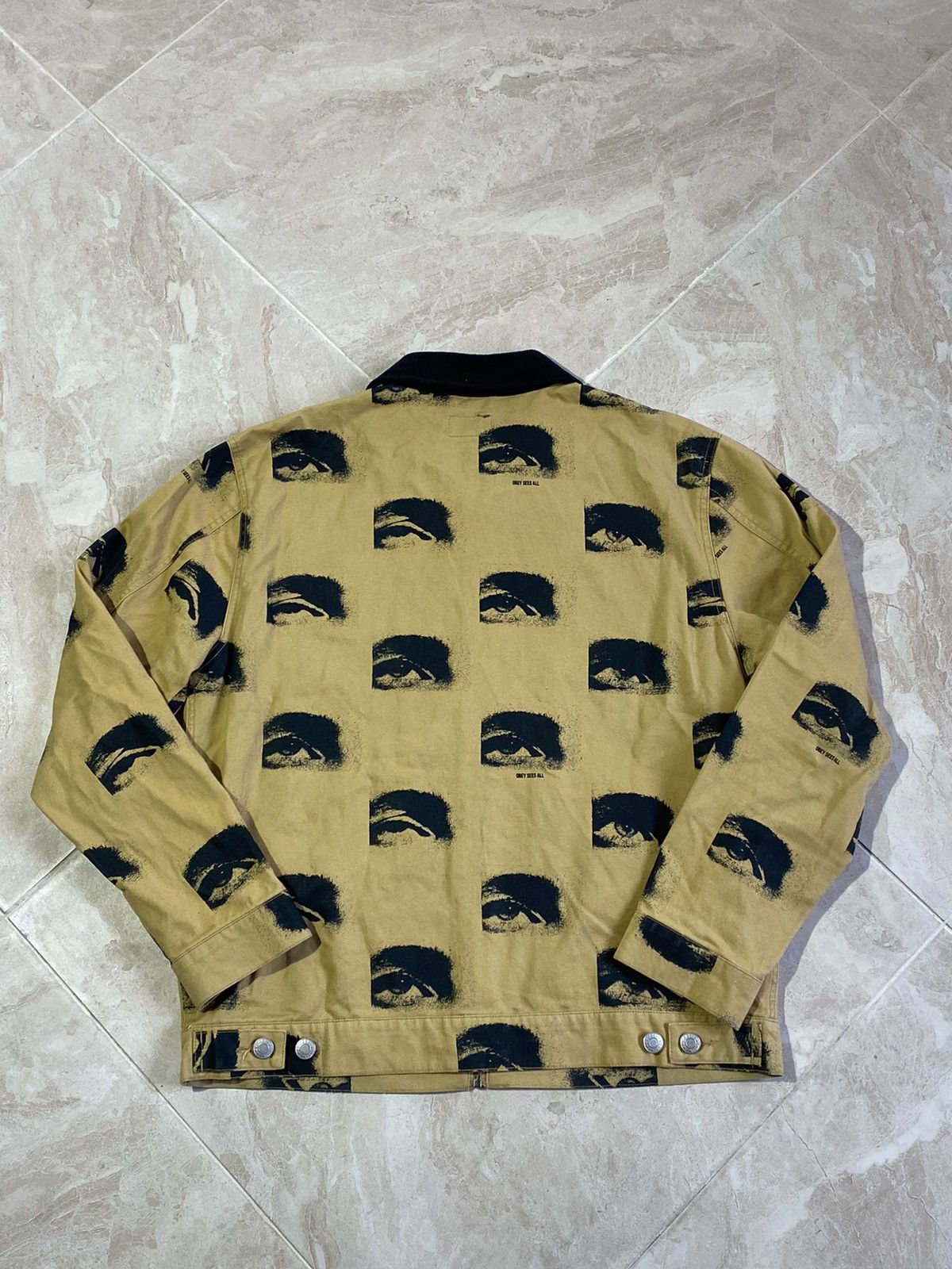 Obey Obey sees all worldwide zip up jacket Size Medium Size US M / EU 48-50 / 2 - 17 Thumbnail