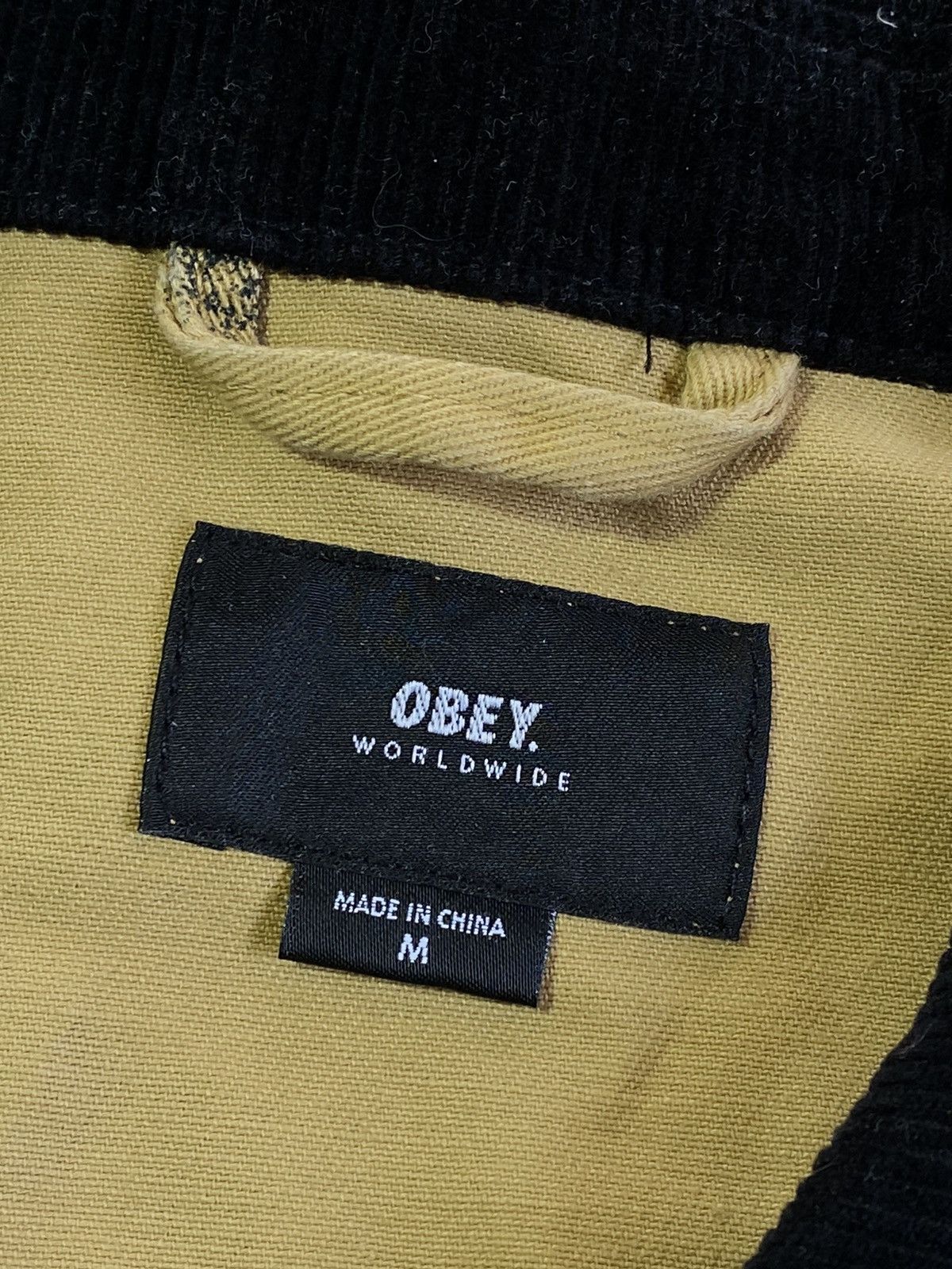 Obey Obey sees all worldwide zip up jacket Size Medium Size US M / EU 48-50 / 2 - 8 Thumbnail
