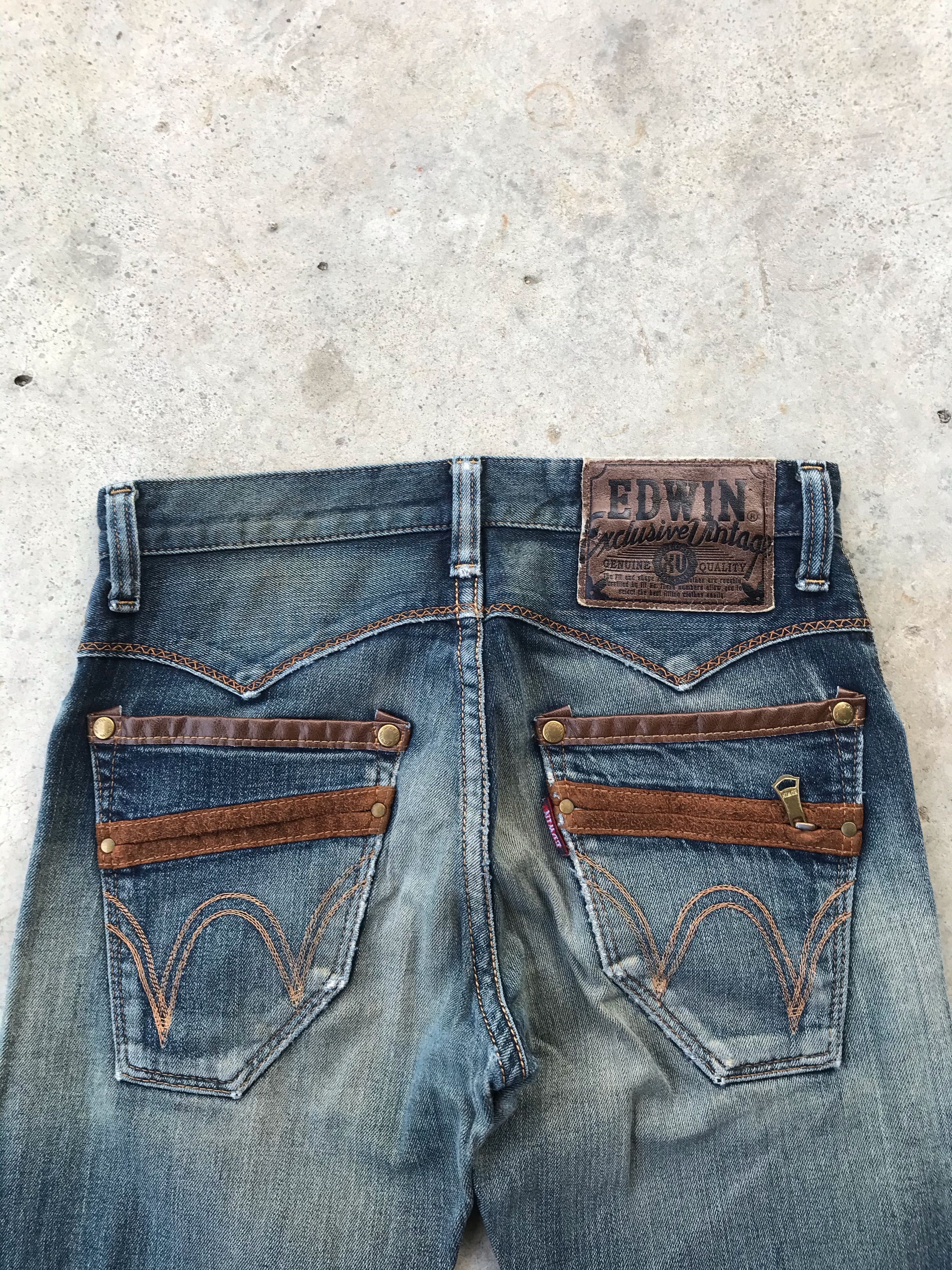 Edwin Edwin rusty wash denim jeans 28x29 Size US 28 / EU 44 - 6 Thumbnail