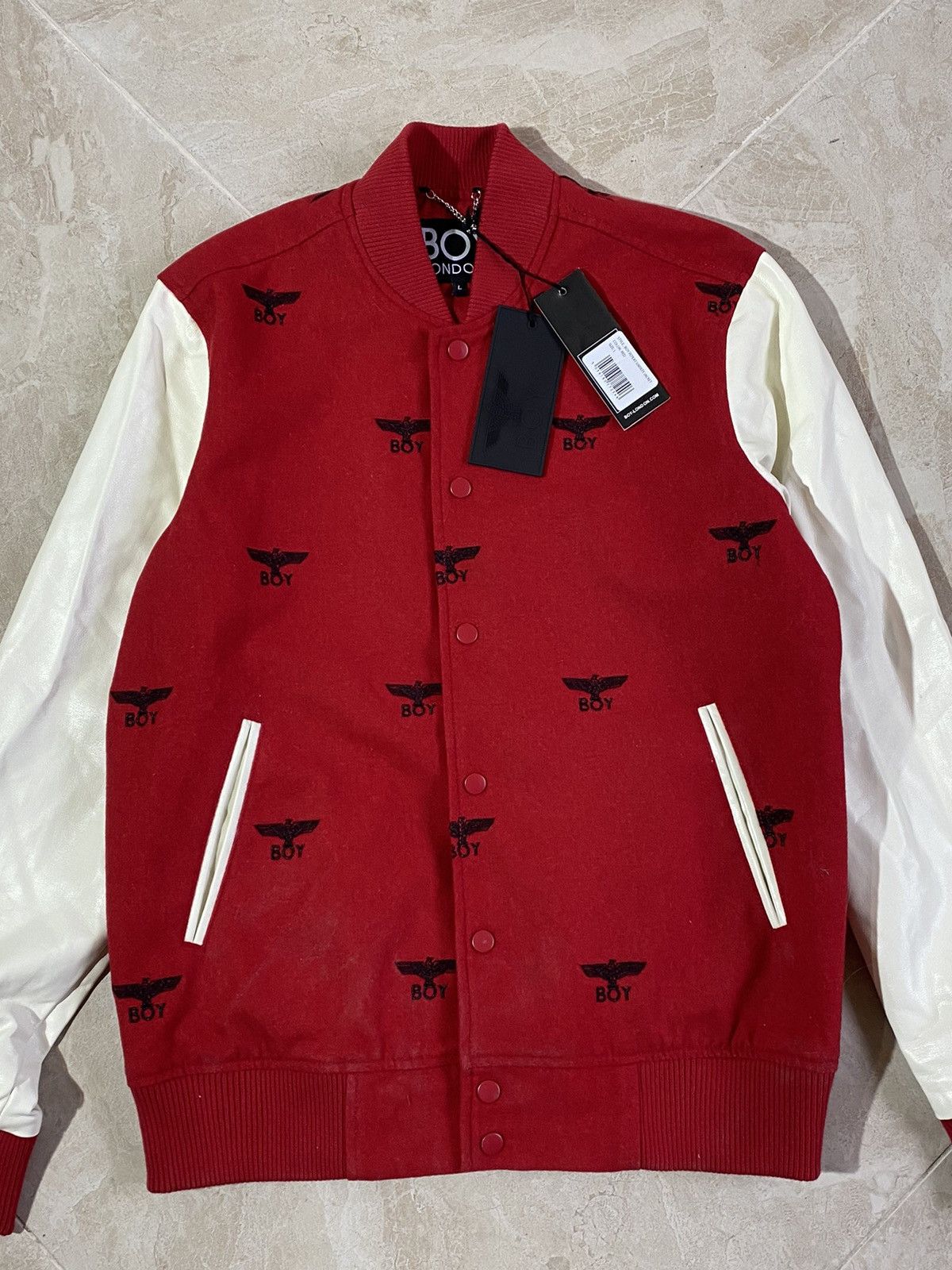 Boy London Boy London monogram new bomber jacket Size US L / EU 52-54 / 3 - 3 Thumbnail