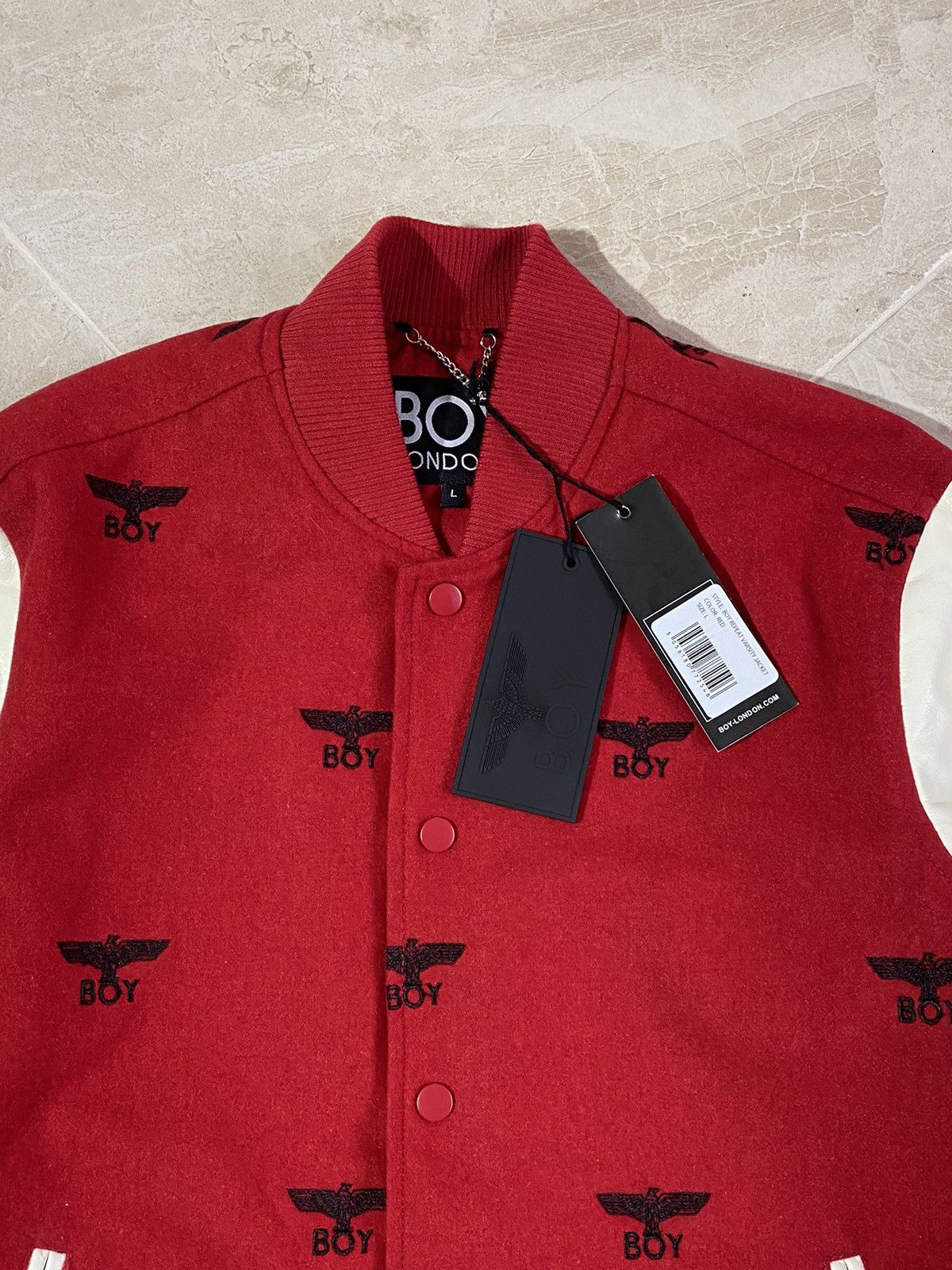 Boy London Boy London monogram new bomber jacket Size US L / EU 52-54 / 3 - 7 Thumbnail
