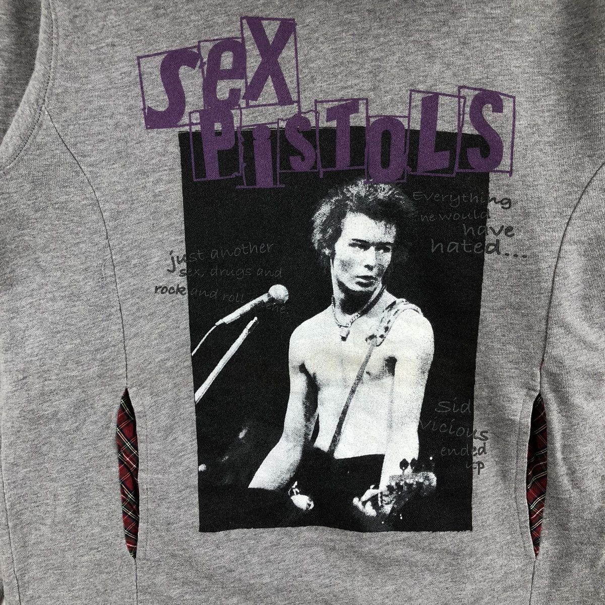 Band Tees SEX PISTOLS Hoodies Big Logo Sid Vicious Pullover Jumper Size US M / EU 48-50 / 2 - 3 Thumbnail