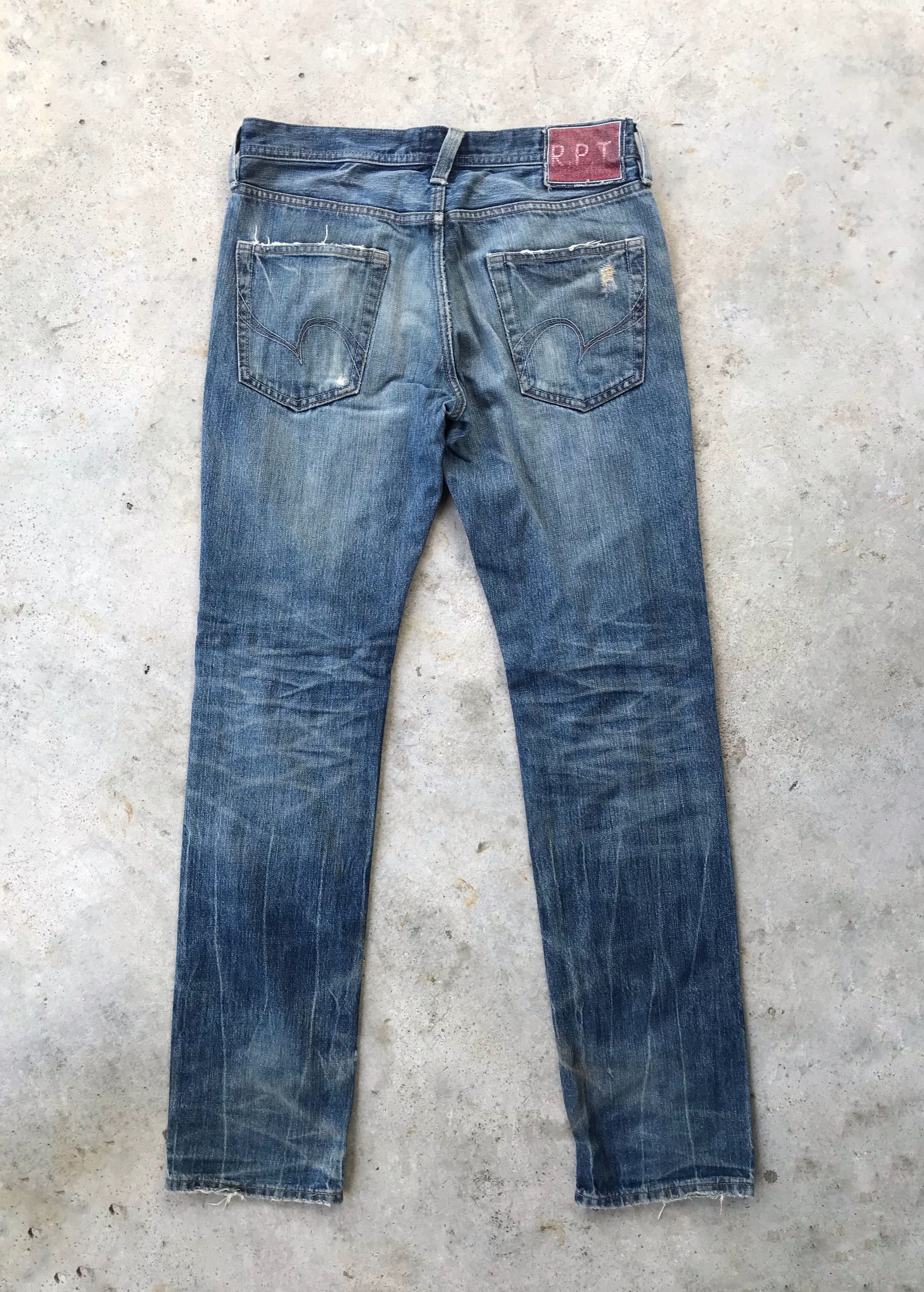 Vintage RPT rusty wash denim jeans 31x31 Size US 31 - 6 Thumbnail