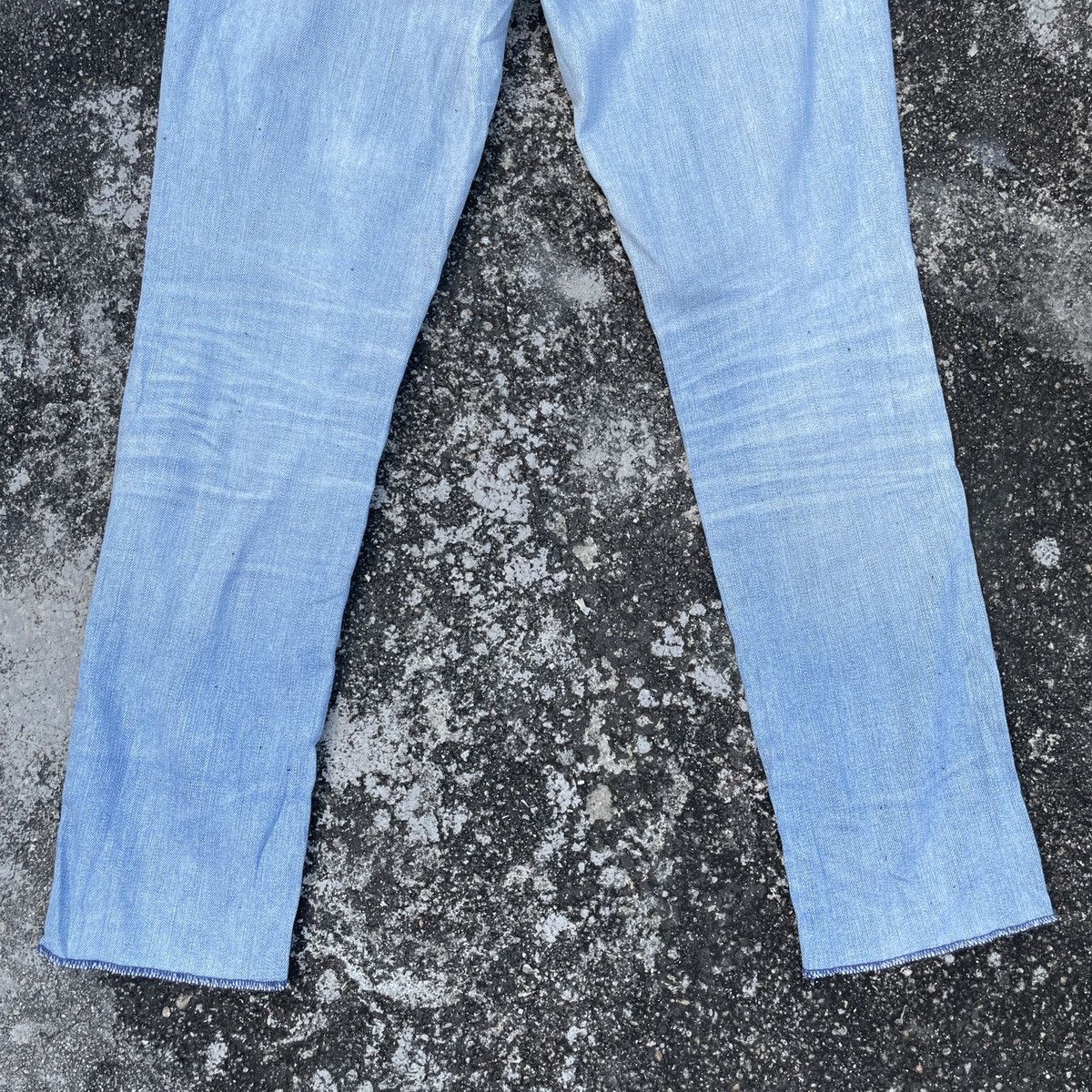 AG Adriano Goldschmied Vintage 90s Adriano Golosehwied Distressed Denim Jeans Size 29" - 10 Thumbnail