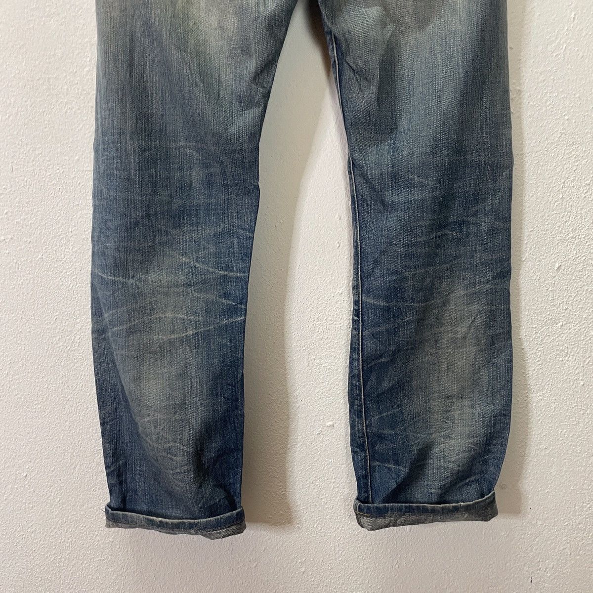 Replay Vintage Reply Italy Distressed Denim Jeans Size US 34 / EU 50 - 12 Thumbnail