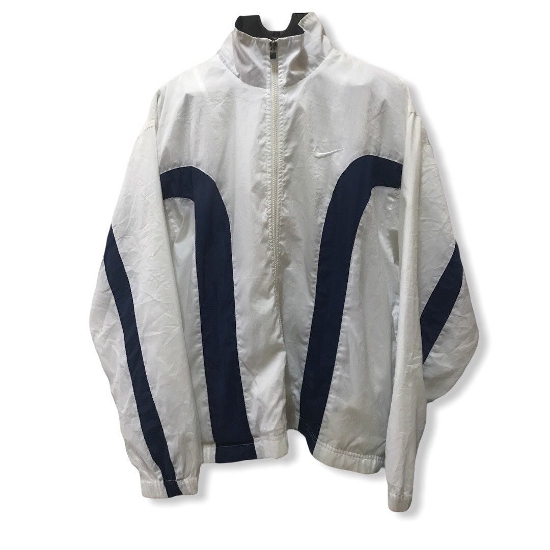 Nike × Vintage 90s Nike Embroidered Big Swoosh Windbreaker Size US M / EU 48-50 / 2 - 2 Thumbnail