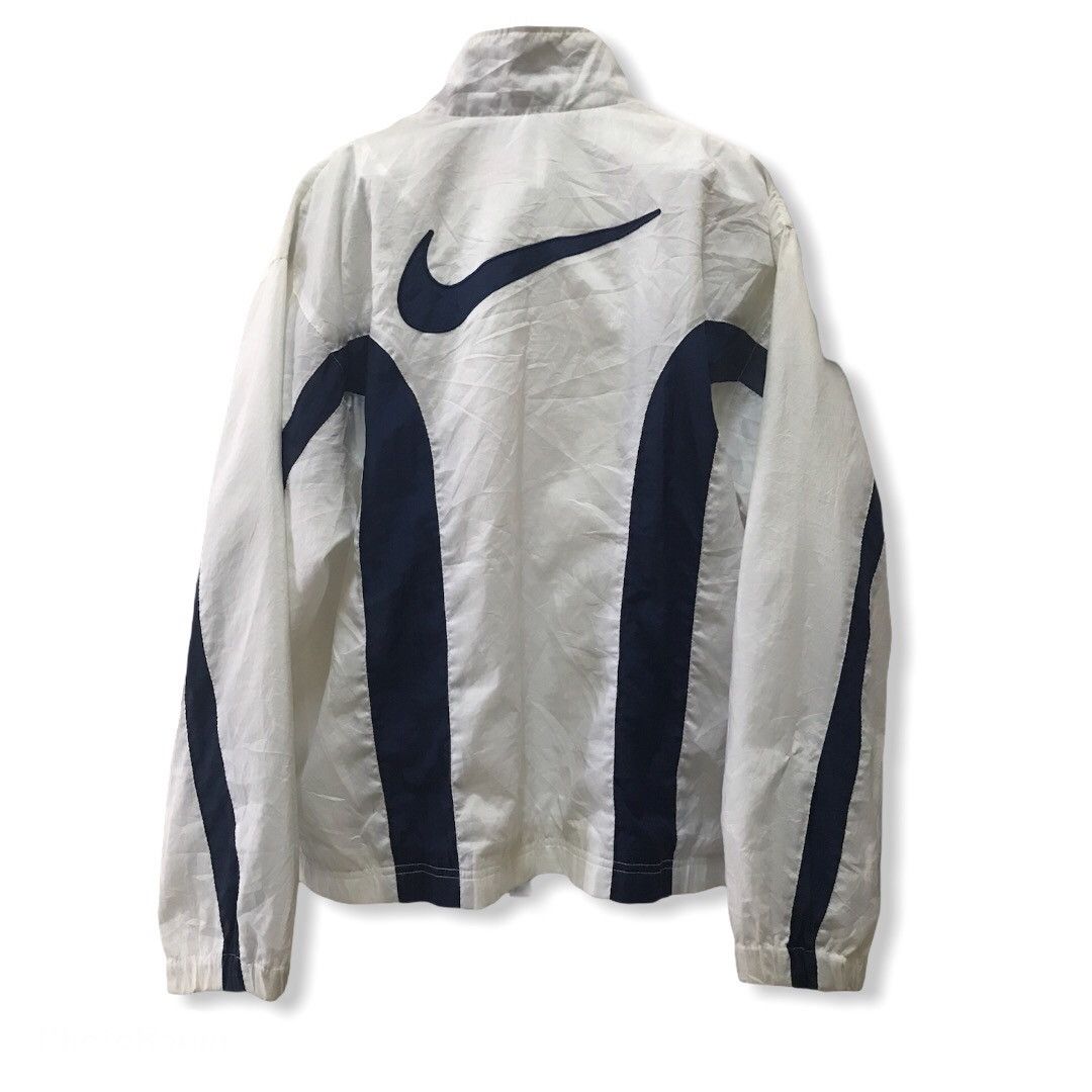 Nike × Vintage 90s Nike Embroidered Big Swoosh Windbreaker Size US M / EU 48-50 / 2 - 1 Thumbnail