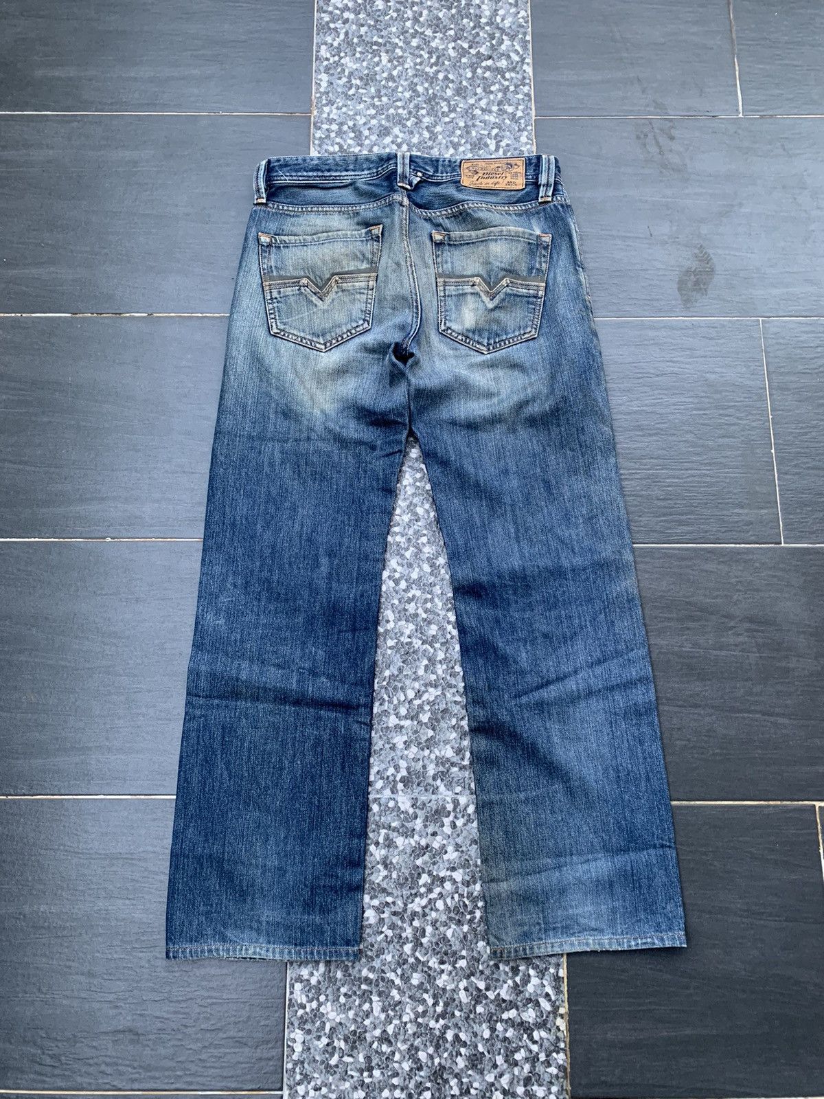 Diesel Diesel Industry Faded Distressed Denim Size US 32 / EU 48 - 7 Thumbnail