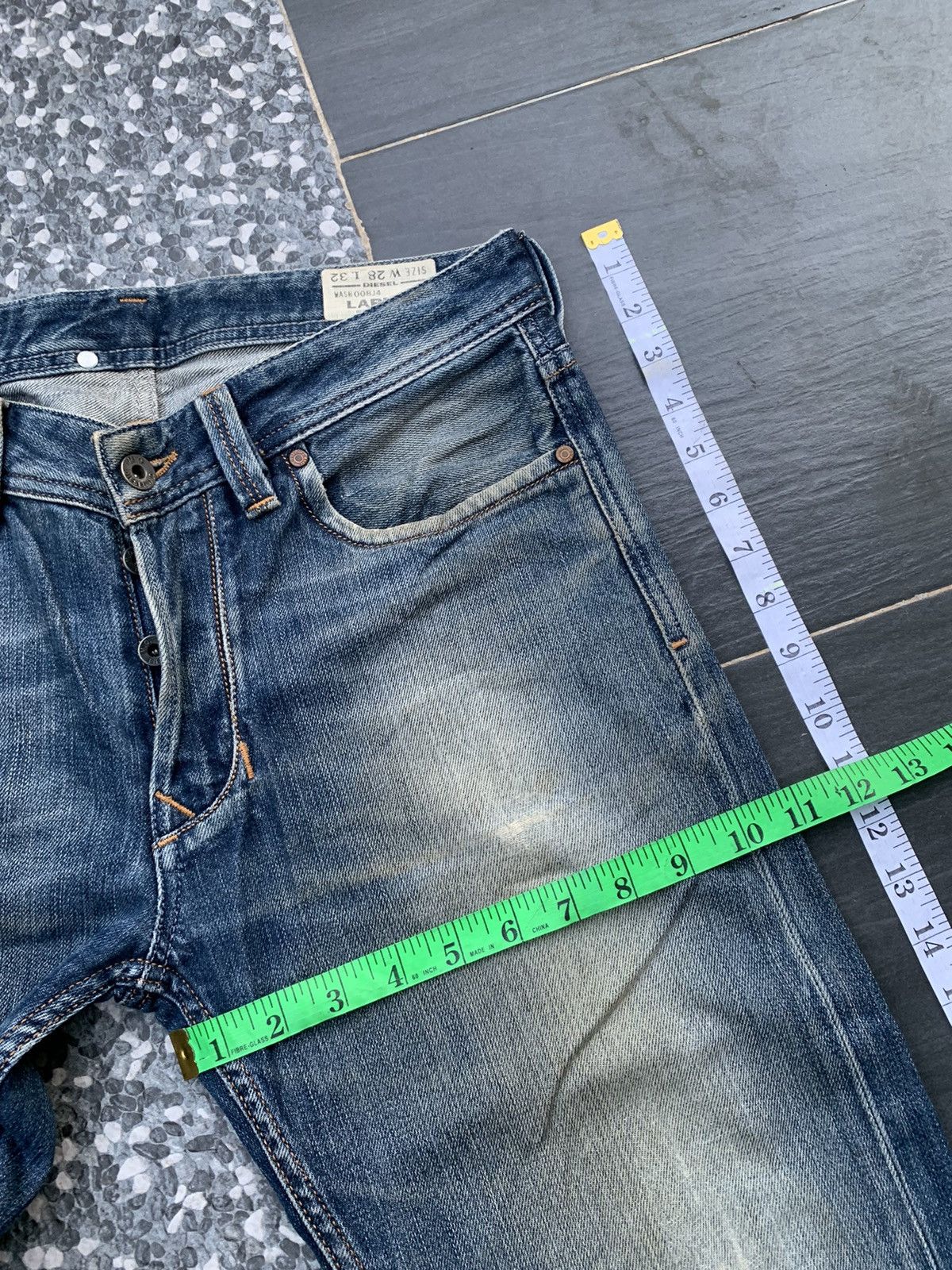 Diesel Diesel Industry Faded Distressed Denim Size US 32 / EU 48 - 11 Thumbnail