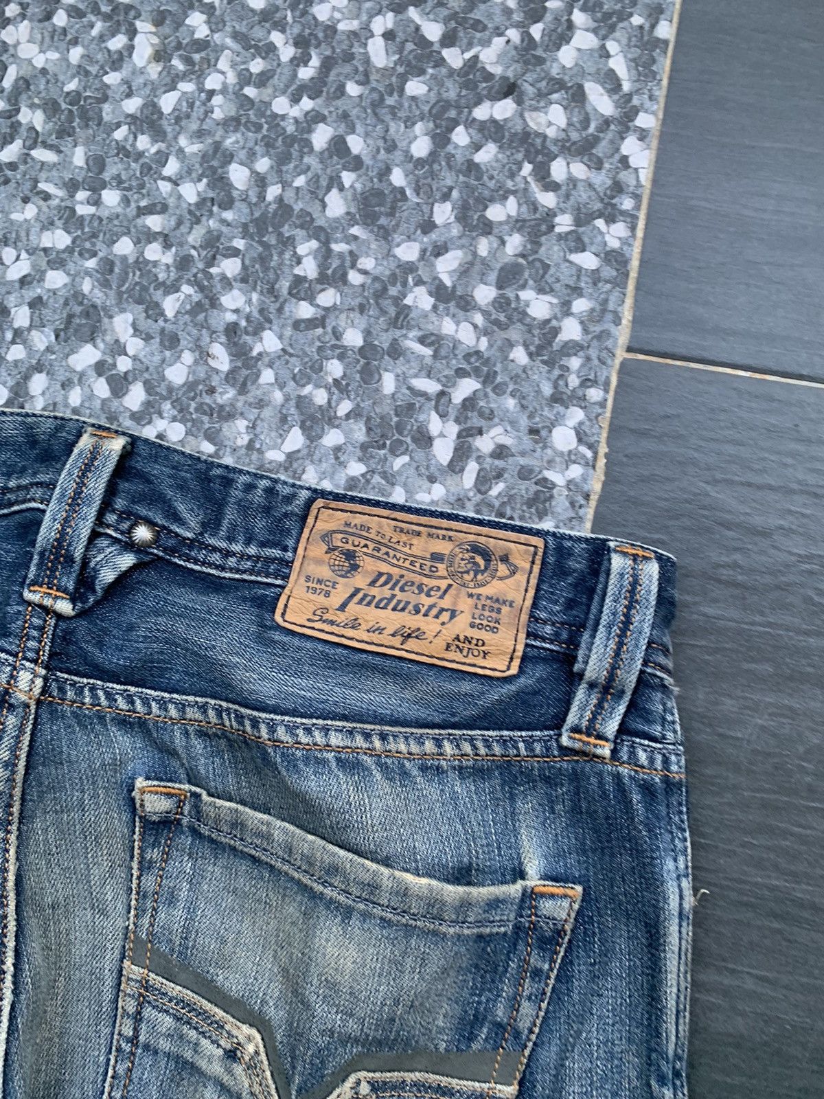 Diesel Diesel Industry Faded Distressed Denim Size US 32 / EU 48 - 9 Thumbnail