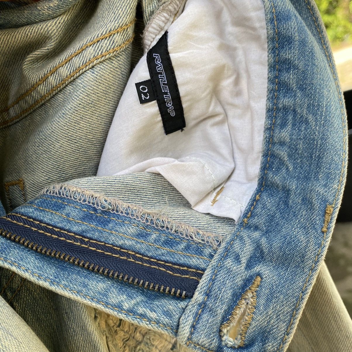 Japanese Brand Thrashed Rattle Trap Japanese Brand ERD GRUNGE JEANS Size US 33 - 7 Thumbnail