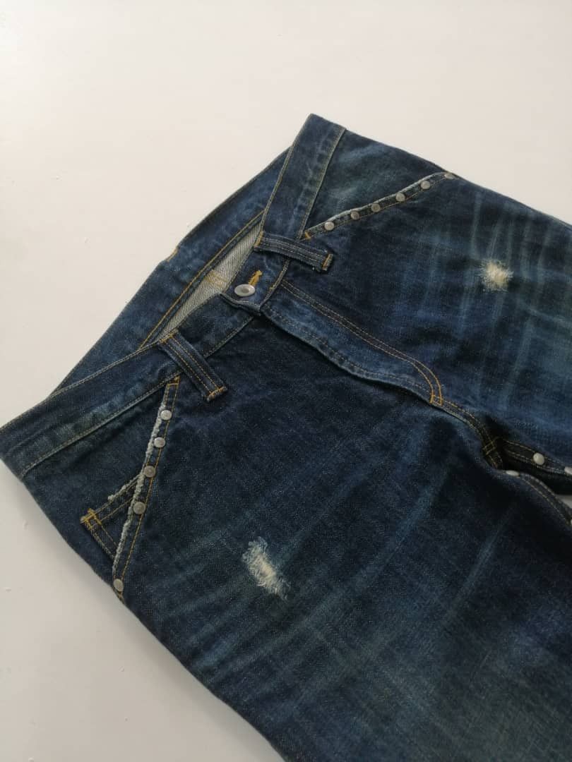 Japanese Brand LCR Rodano Japanese brand Jeans Seditionaries Design Size US 32 / EU 48 - 7 Thumbnail