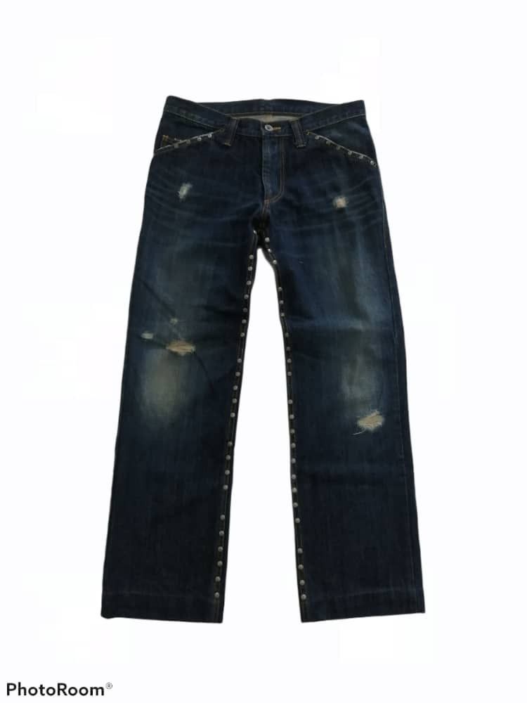 Japanese Brand LCR Rodano Japanese brand Jeans Seditionaries Design Size US 32 / EU 48 - 1 Thumbnail