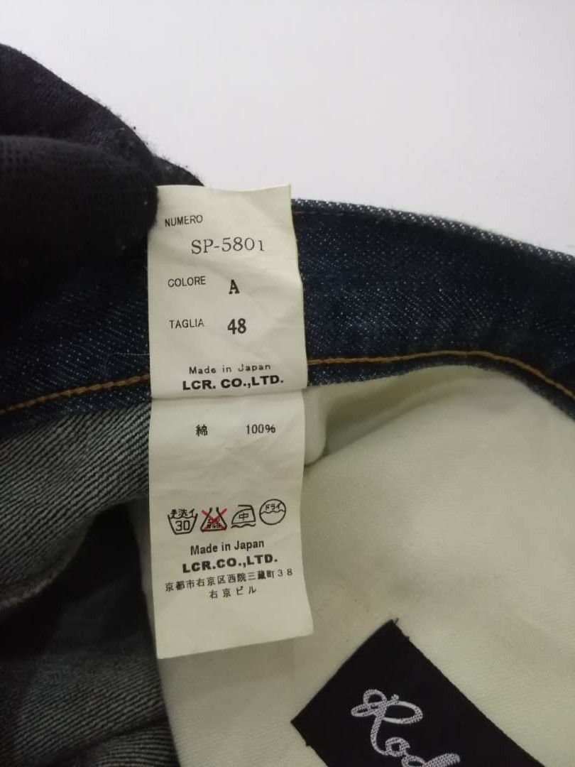Japanese Brand LCR Rodano Japanese brand Jeans Seditionaries Design Size US 32 / EU 48 - 5 Thumbnail