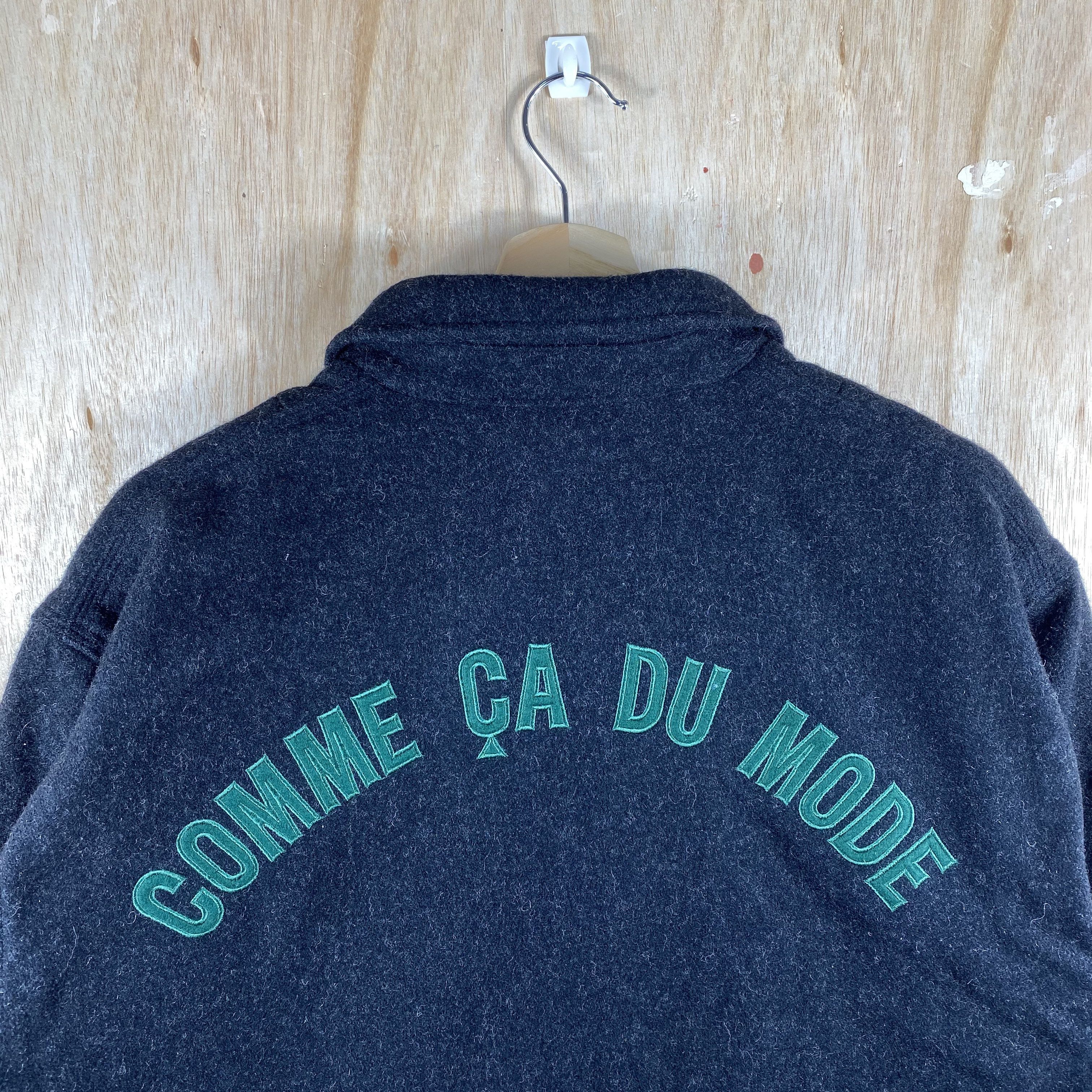 Japanese Brand Vintage Wool Jacket Comme Ca Du Mode Project by FiveFox Size US L / EU 52-54 / 3 - 13 Thumbnail