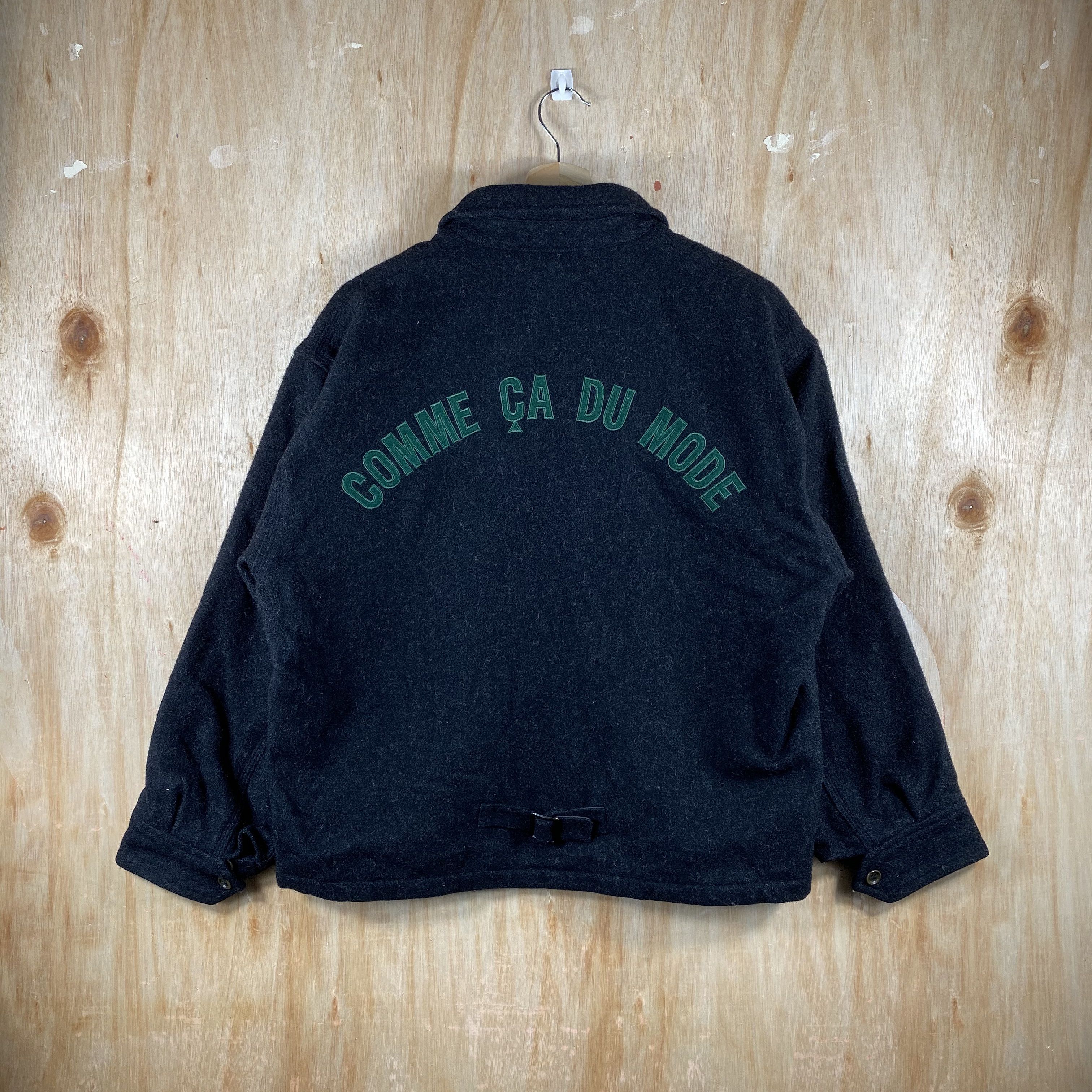 Japanese Brand Vintage Wool Jacket Comme Ca Du Mode Project by FiveFox Size US L / EU 52-54 / 3 - 1 Thumbnail