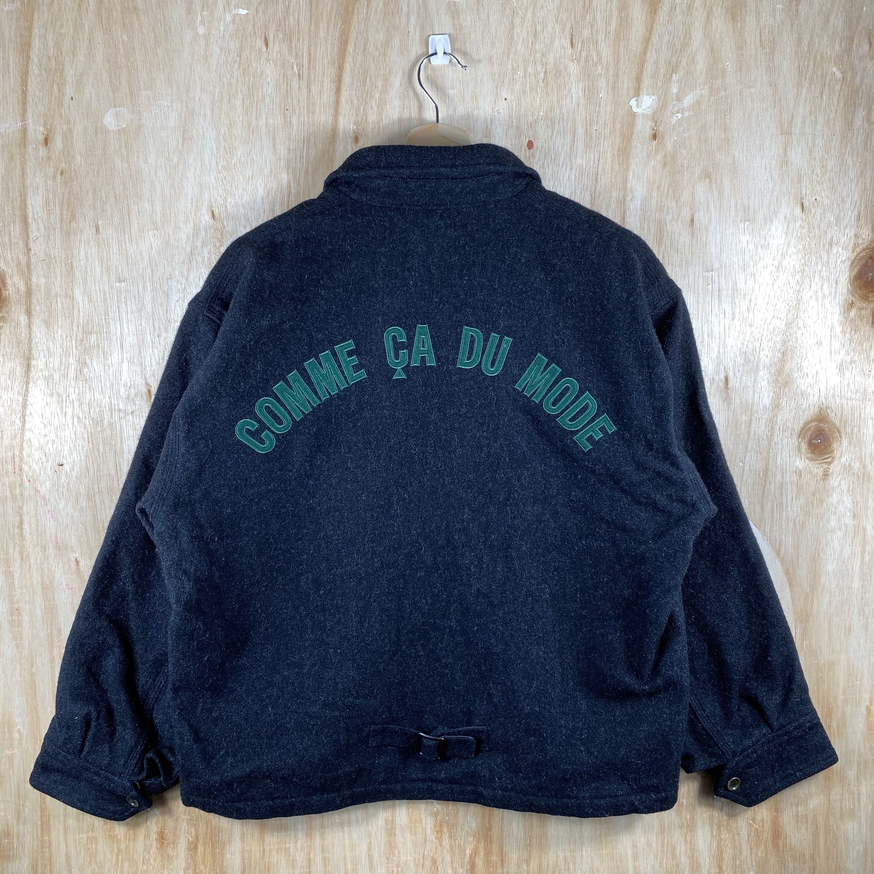 Japanese Brand Vintage Wool Jacket Comme Ca Du Mode Project by FiveFox Size US L / EU 52-54 / 3 - 3 Thumbnail