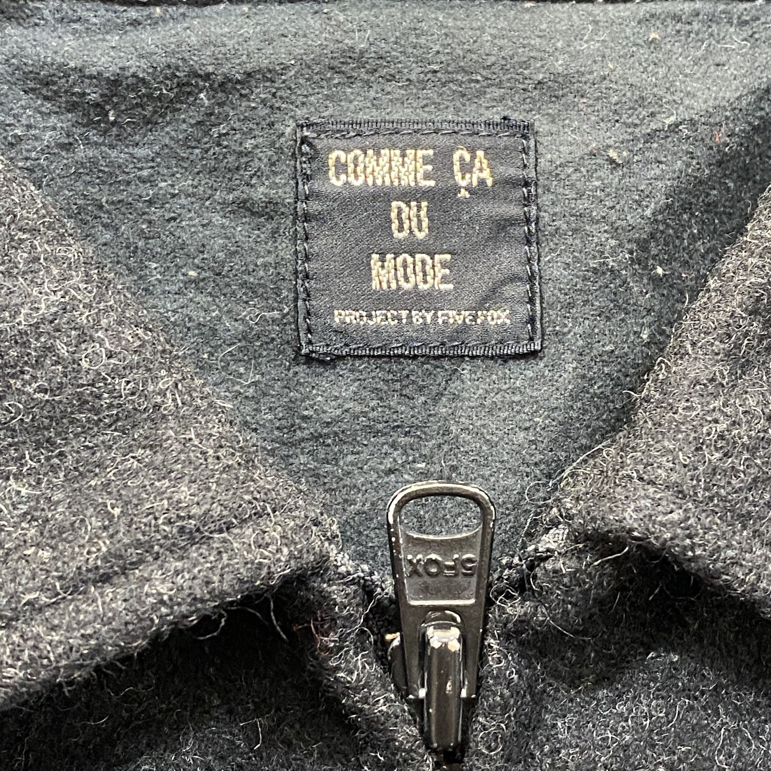 Japanese Brand Vintage Wool Jacket Comme Ca Du Mode Project by FiveFox Size US L / EU 52-54 / 3 - 5 Thumbnail