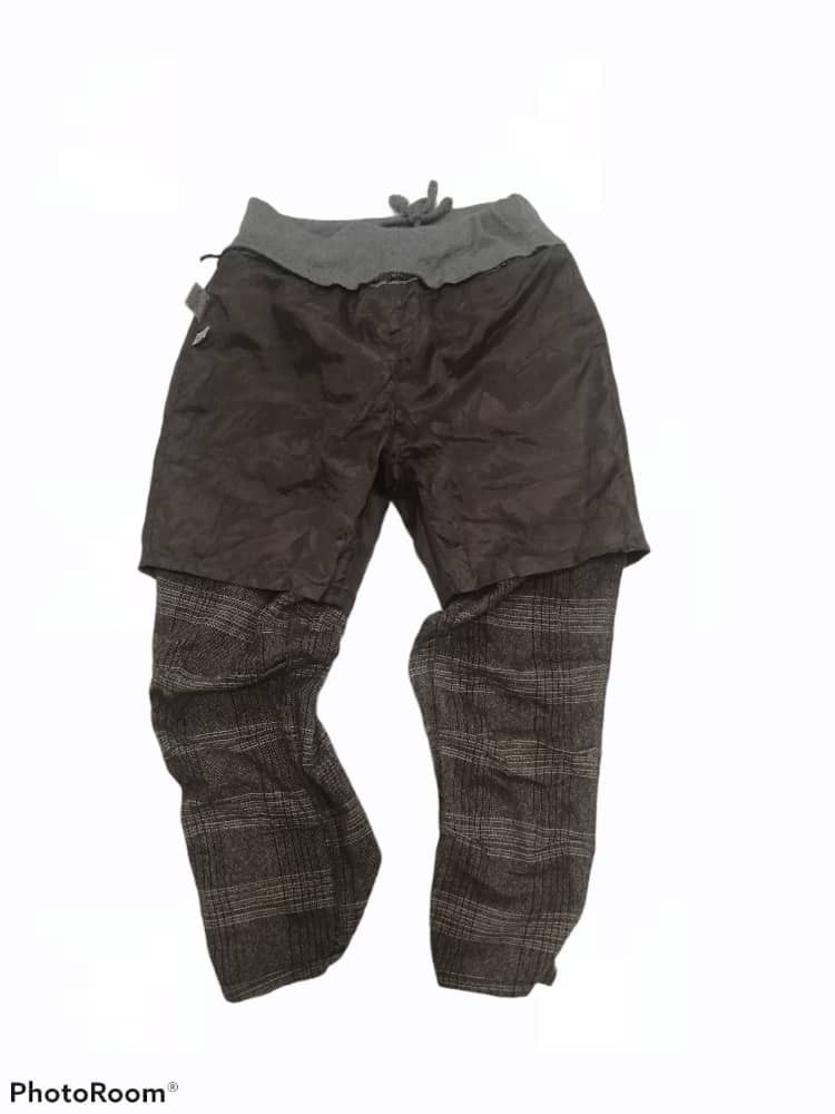 Japanese Brand × Seditionaries Sorridere Double Waist Pants like Issey miyake pants Size US 32 / EU 48 - 3 Thumbnail