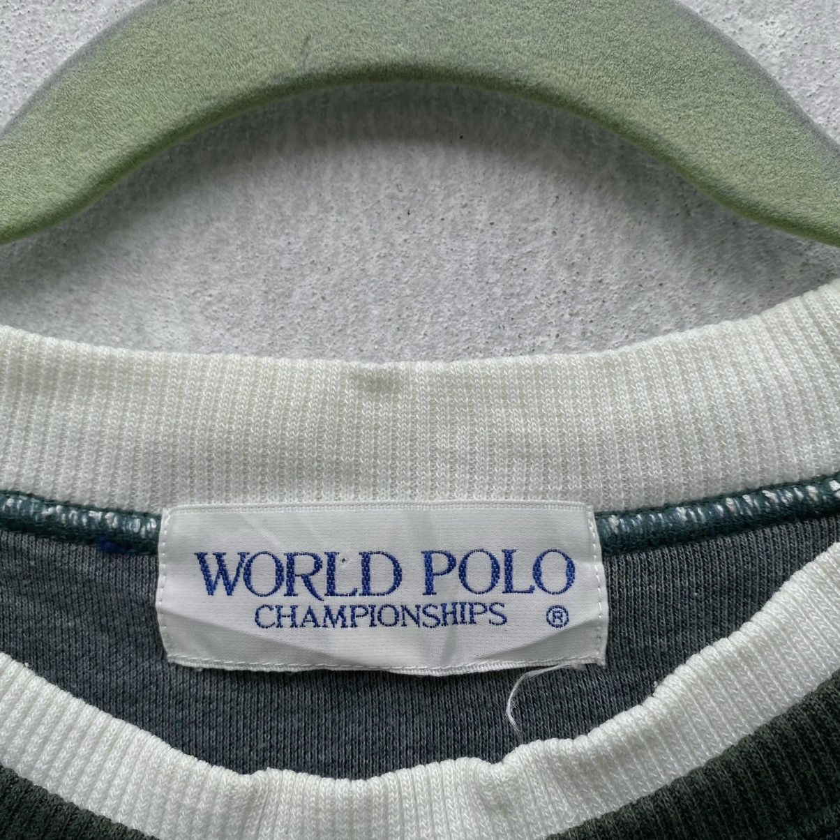 Vintage Vintage World Polo Championship Promo Sweatshirt Size US M / EU 48-50 / 2 - 4 Thumbnail