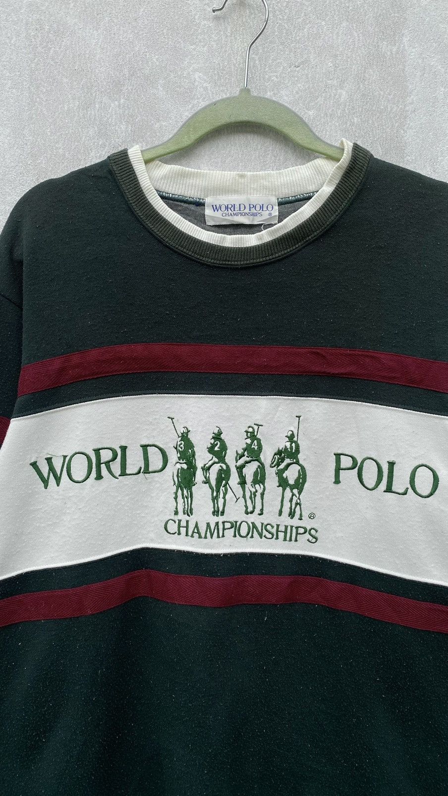 Vintage Vintage World Polo Championship Promo Sweatshirt Size US M / EU 48-50 / 2 - 3 Thumbnail