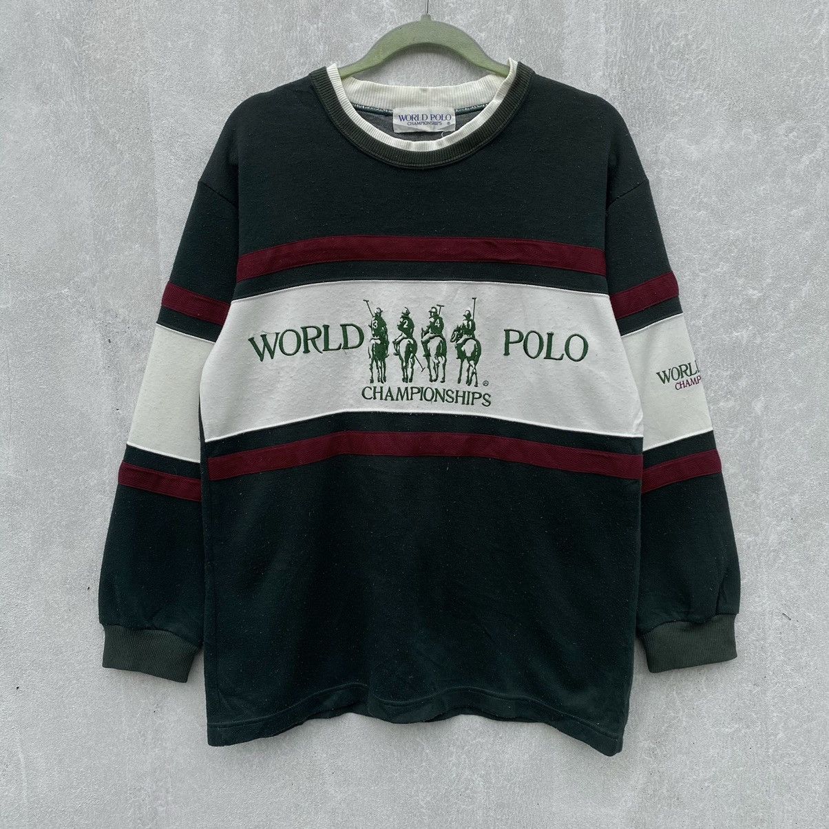 Vintage Vintage World Polo Championship Promo Sweatshirt Size US M / EU 48-50 / 2 - 1 Thumbnail