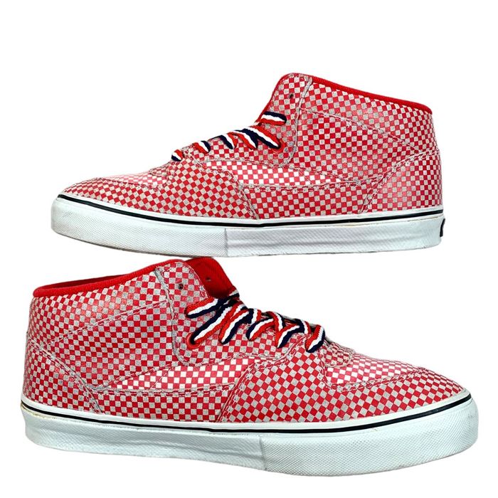 Supreme Vintage Supreme x Vans Half Cab Red Checkered 2009 Sneakers