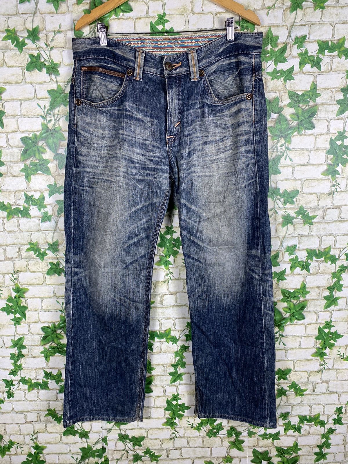 Edwin × Native Distressed Denim & Native Style By Edwin Size US 36 / EU 52 - 1 Thumbnail