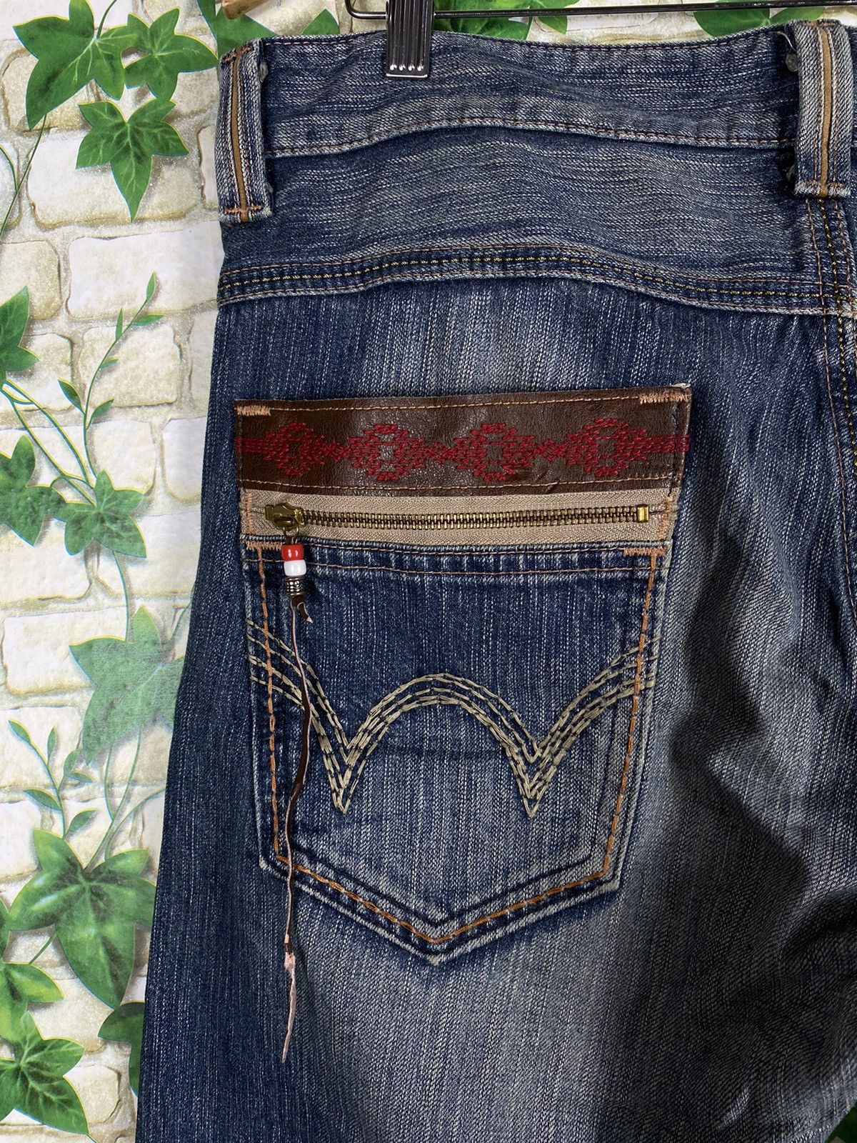 Edwin × Native Distressed Denim & Native Style By Edwin Size US 36 / EU 52 - 7 Thumbnail