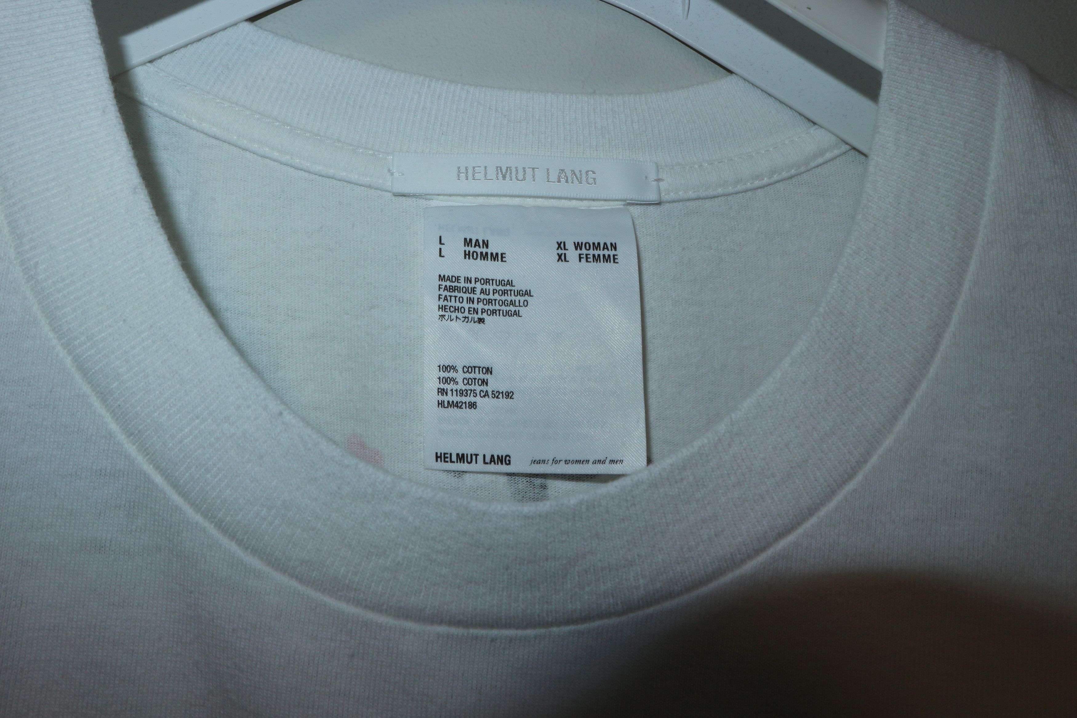 Helmut Lang Teddy bear valentine t-shirt Size US L / EU 52-54 / 3 - 6 Thumbnail