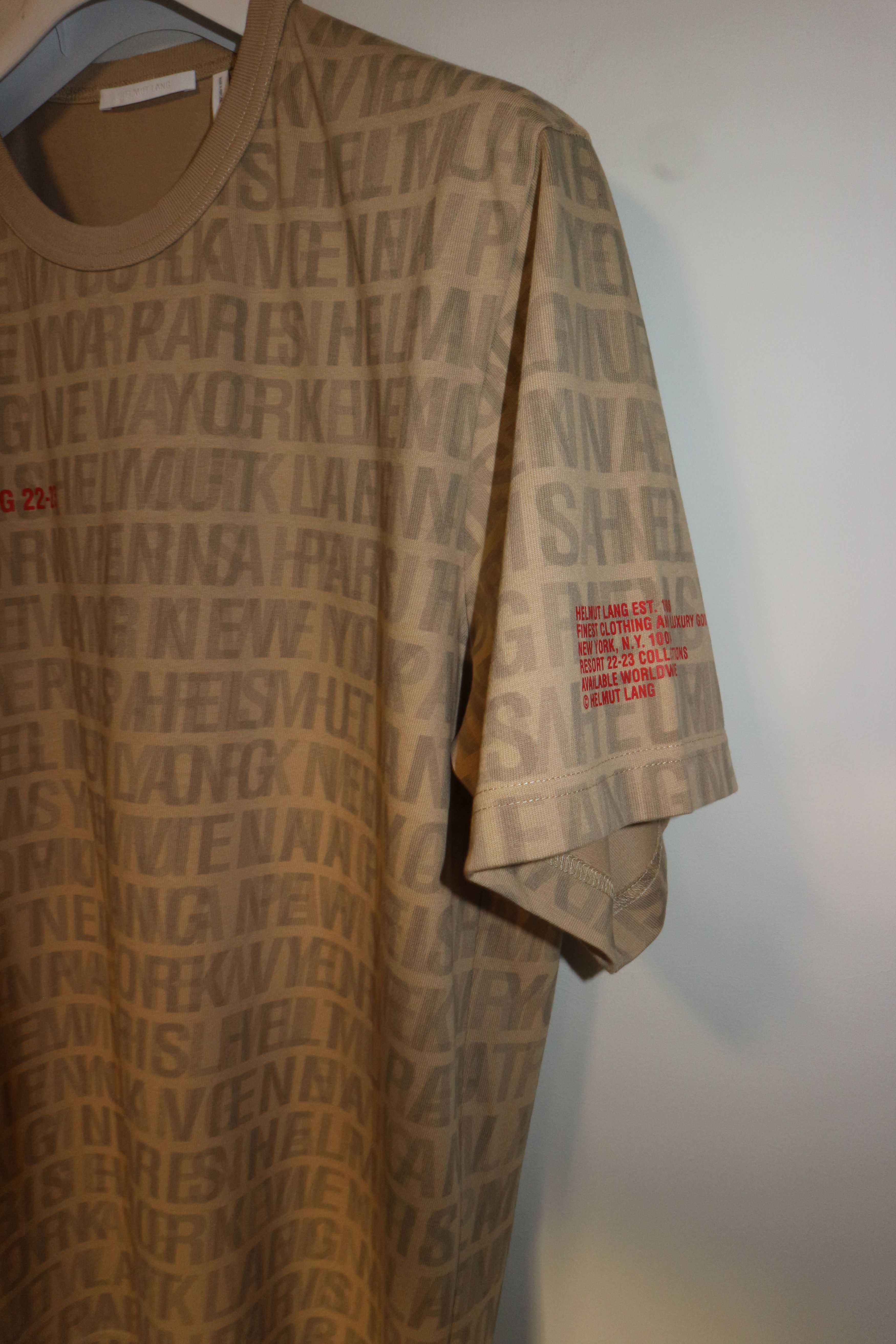 Helmut Lang All over print t-shirt Size US L / EU 52-54 / 3 - 2 Thumbnail