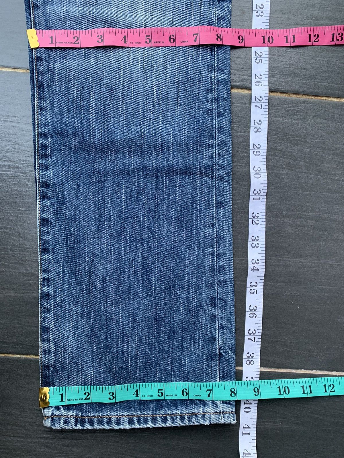 Ralph Lauren Rare Ralph Lauren Rugby Distressed Denim Size US 33 - 12 Thumbnail
