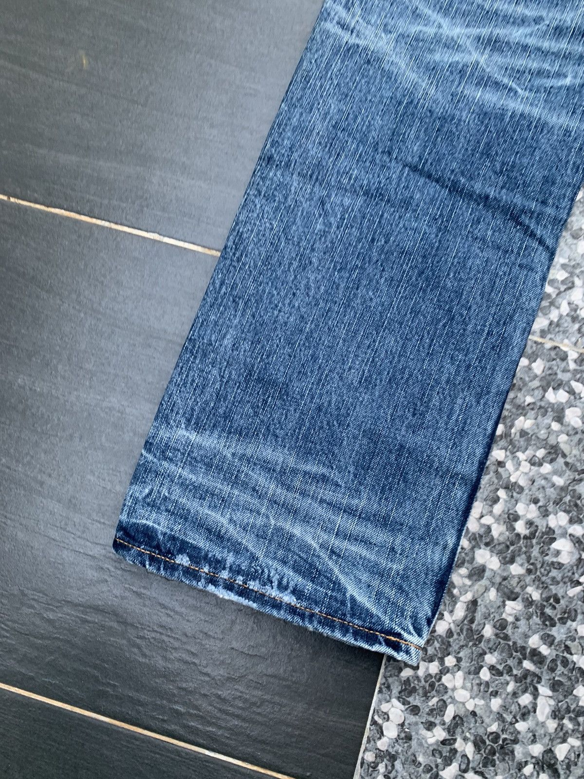 Ralph Lauren Rare Ralph Lauren Rugby Distressed Denim Size US 33 - 6 Thumbnail