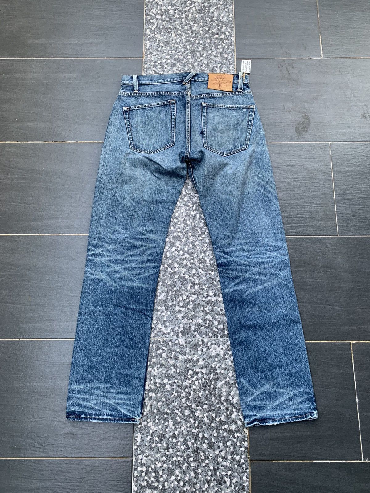 Rare Ralph Lauren Rugby Distressed Denim