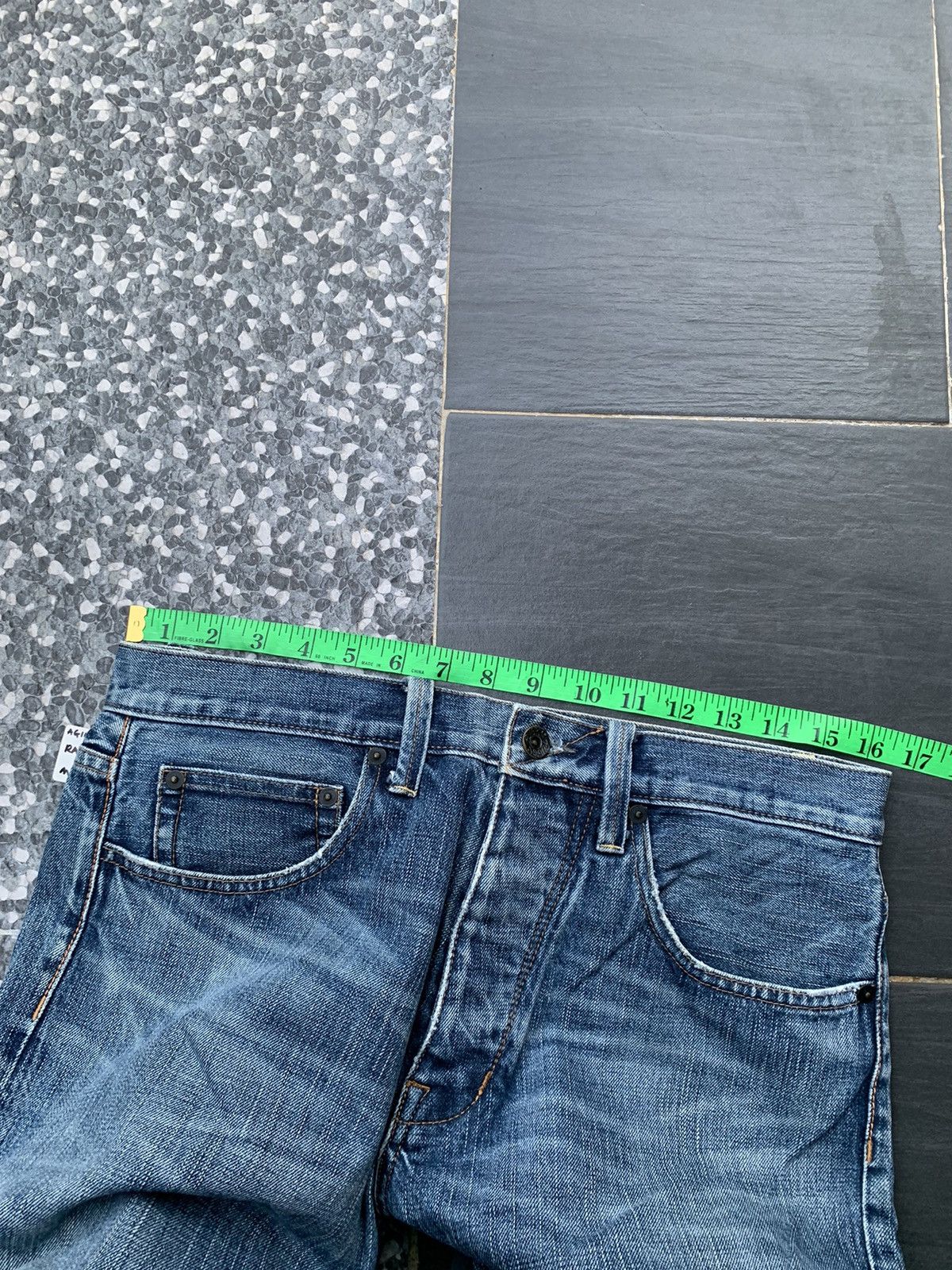 Ralph Lauren Rare Ralph Lauren Rugby Distressed Denim Size US 33 - 10 Thumbnail