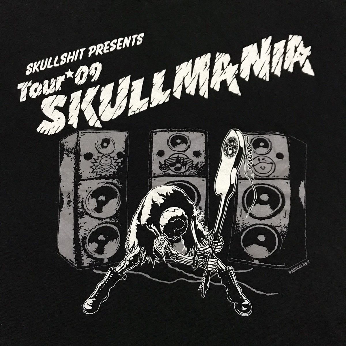 Band Tees Skulshit hardliner tour 09 tshirt Size US S / EU 44-46 / 1 - 9 Thumbnail