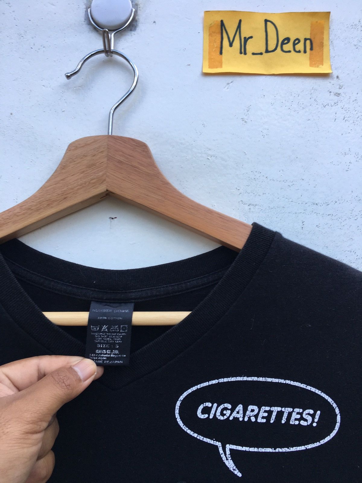 Number (N)ine Rare Number (N)ine Cigarettes Tee! Size US M / EU 48-50 / 2 - 7 Thumbnail