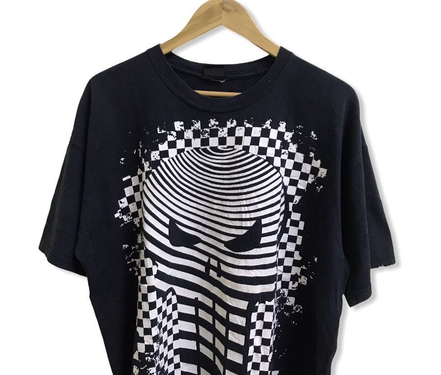 Marvel Comics × Vintage VTG 2000s Marvel Punisher Comics Checkerboard Graphic Tee Size US L / EU 52-54 / 3 - 2 Thumbnail