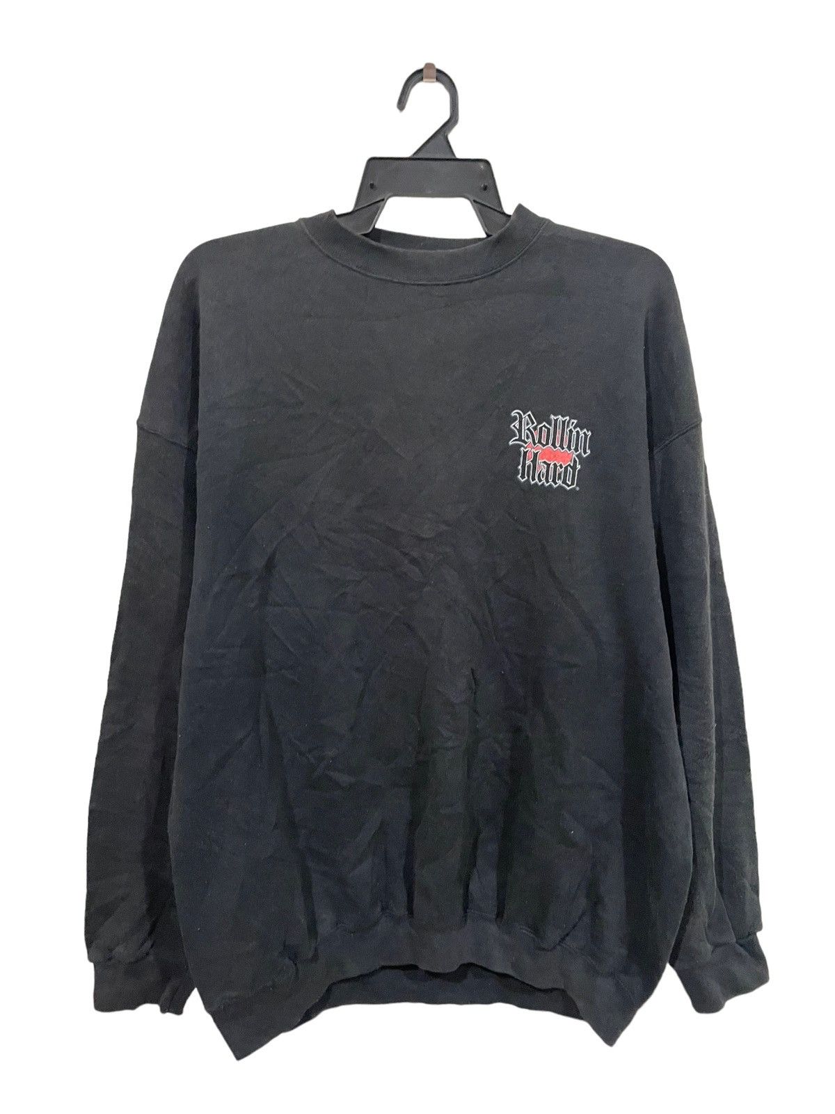 Tultex 🔥Rare🔥90s Rollin Hard The Puppet Master Pimp Ride Jumper Size US XL / EU 56 / 4 - 9 Thumbnail