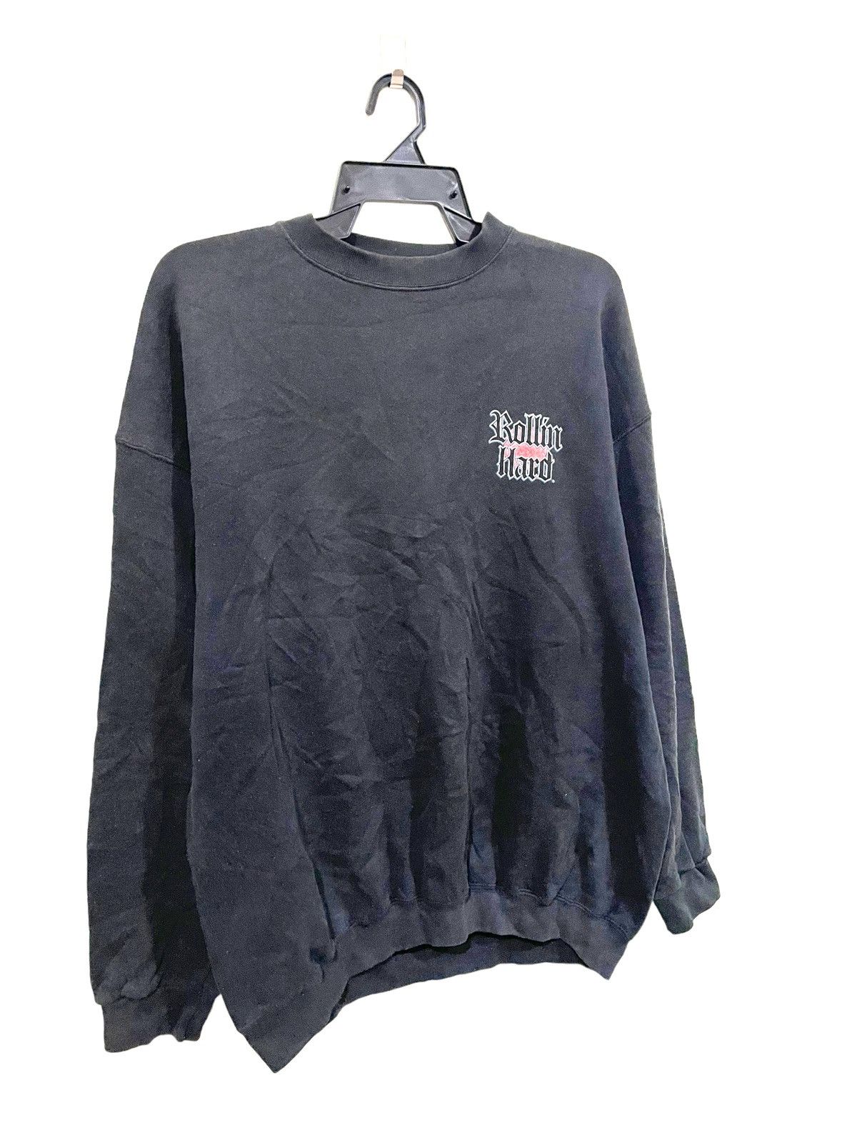 Tultex 🔥Rare🔥90s Rollin Hard The Puppet Master Pimp Ride Jumper Size US XL / EU 56 / 4 - 10 Thumbnail