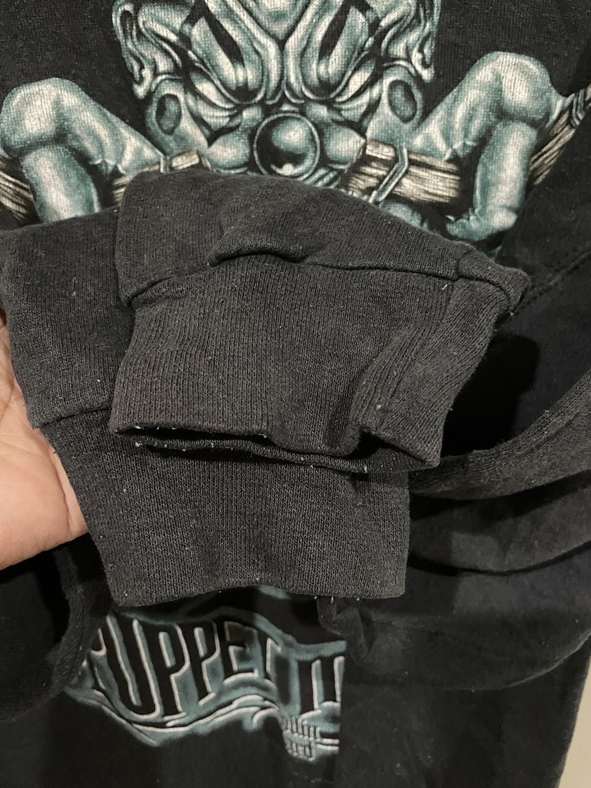 Tultex 🔥Rare🔥90s Rollin Hard The Puppet Master Pimp Ride Jumper Size US XL / EU 56 / 4 - 8 Thumbnail