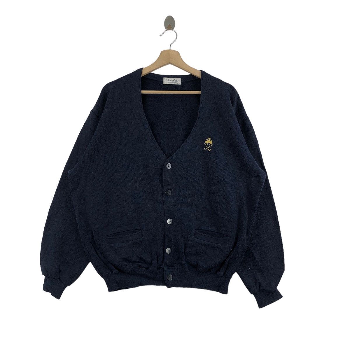 Brooks Brothers BROOKS BROTHERS Cardigan Sweater Small Logo Casual Style Size US L / EU 52-54 / 3 - 1 Thumbnail