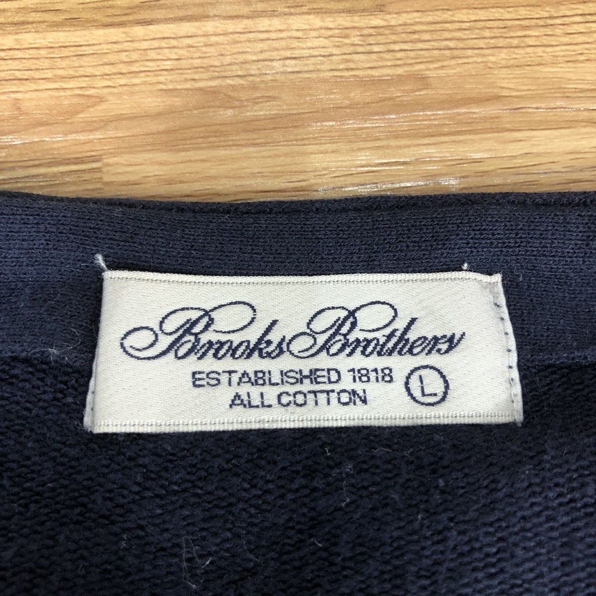 Brooks Brothers BROOKS BROTHERS Cardigan Sweater Small Logo Casual Style Size US L / EU 52-54 / 3 - 5 Thumbnail