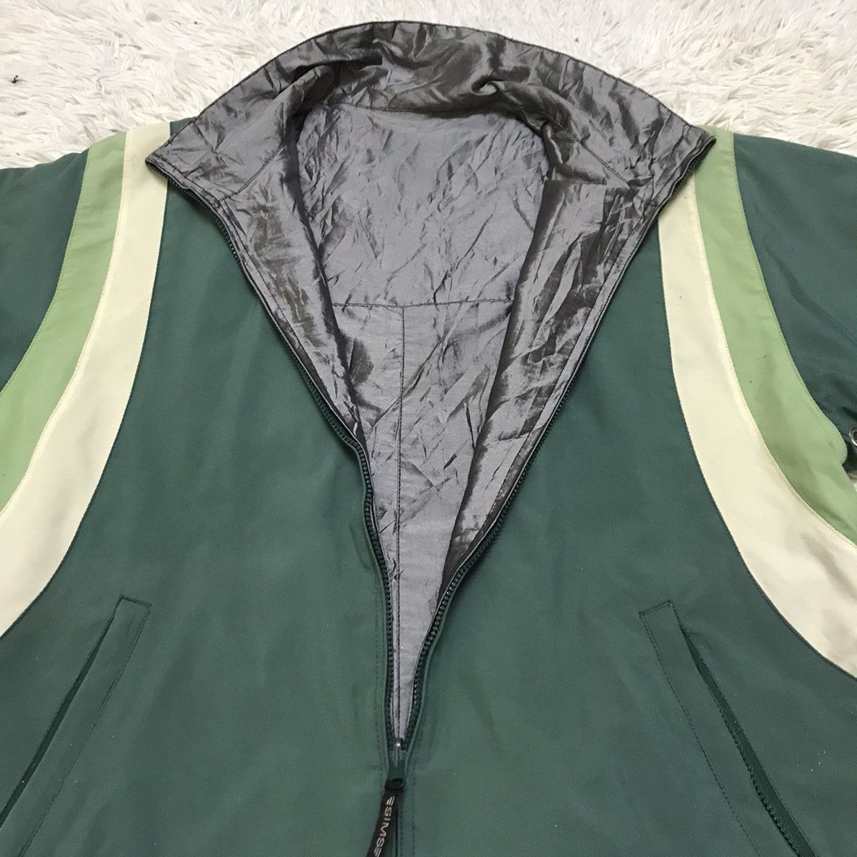 Vintage Vintage 90s Sims Snowboard Reversible Light Jacket Size US XL / EU 56 / 4 - 12 Thumbnail