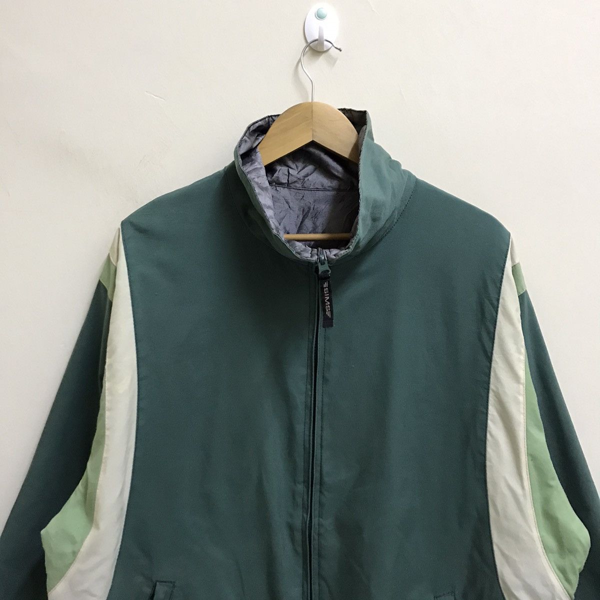 Vintage Vintage 90s Sims Snowboard Reversible Light Jacket Size US XL / EU 56 / 4 - 3 Thumbnail