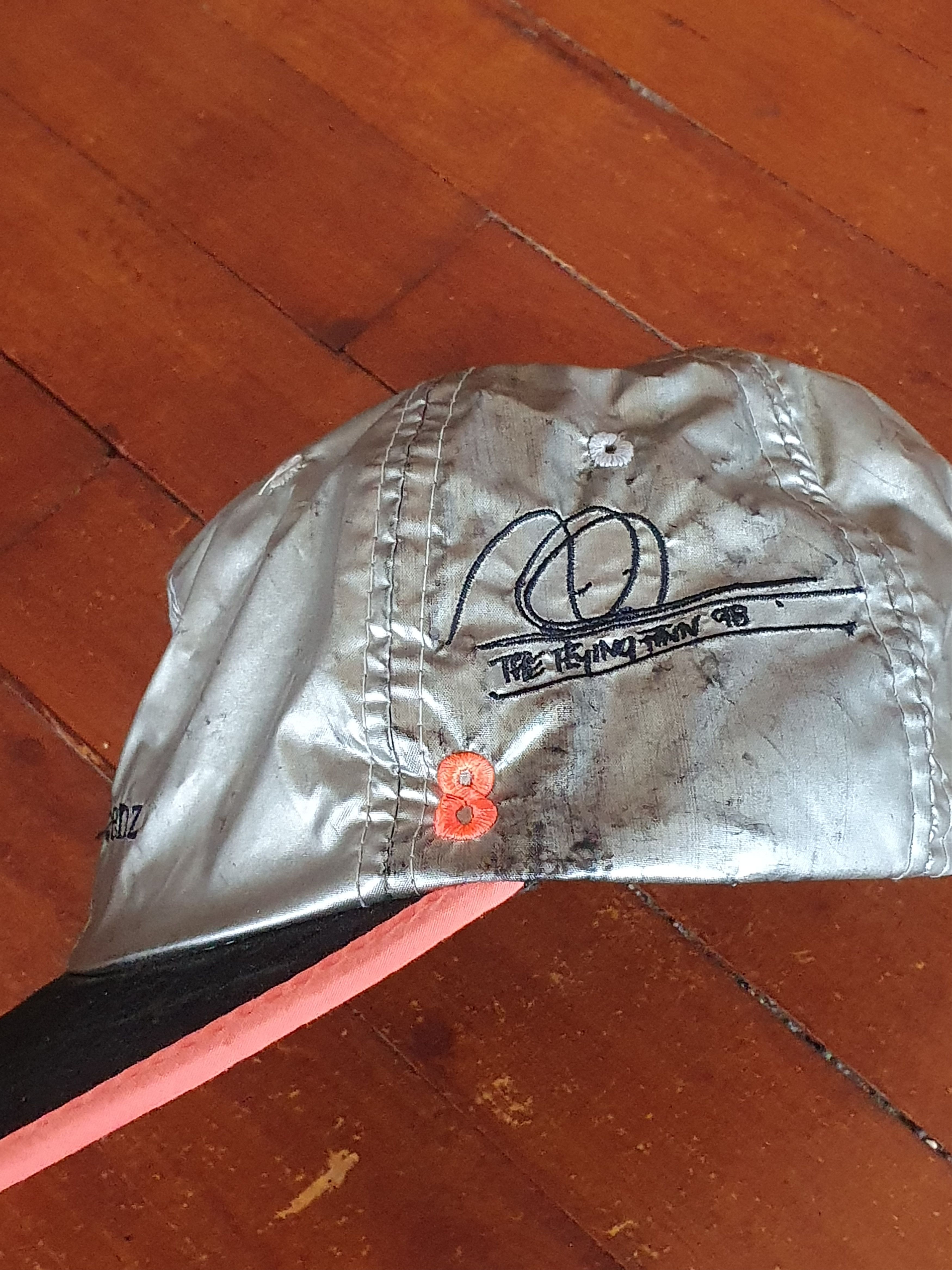 Mercedes-Benz × Vintage Mercedes-Benz Vg 1998 #8 The Flying Finn bronze SWAG hat Size ONE SIZE - 5 Thumbnail