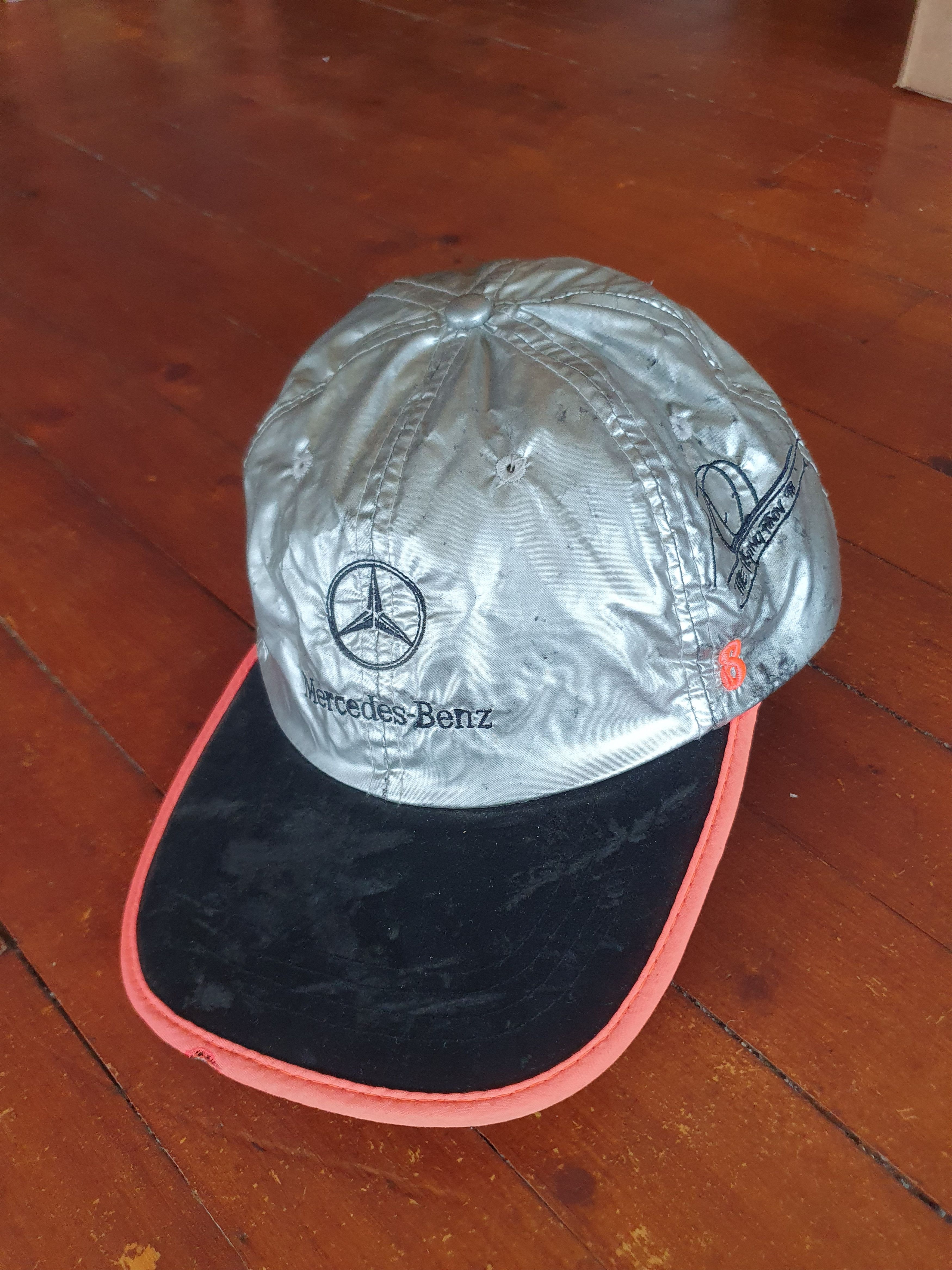Mercedes-Benz × Vintage Mercedes-Benz Vg 1998 #8 The Flying Finn bronze SWAG hat Size ONE SIZE - 2 Thumbnail